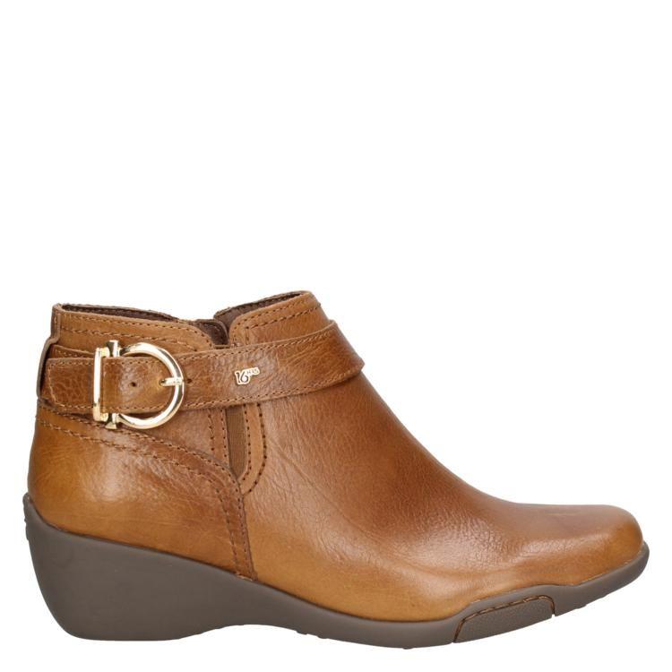 Botín Cuero Casual Mujer 16 Hrs - C003-0