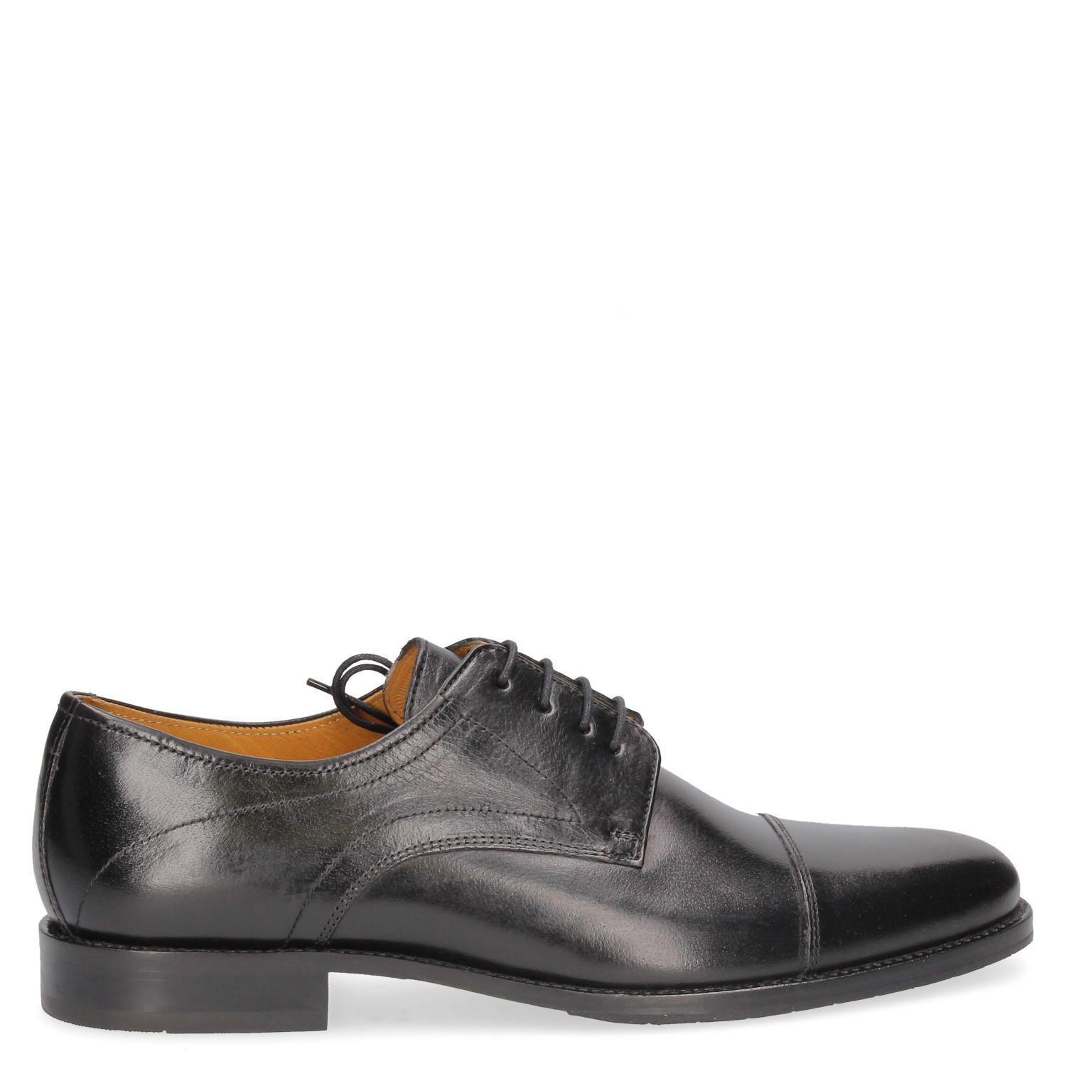 Zapato Vestir Hombre Gino - L606 Gris oscuro-1