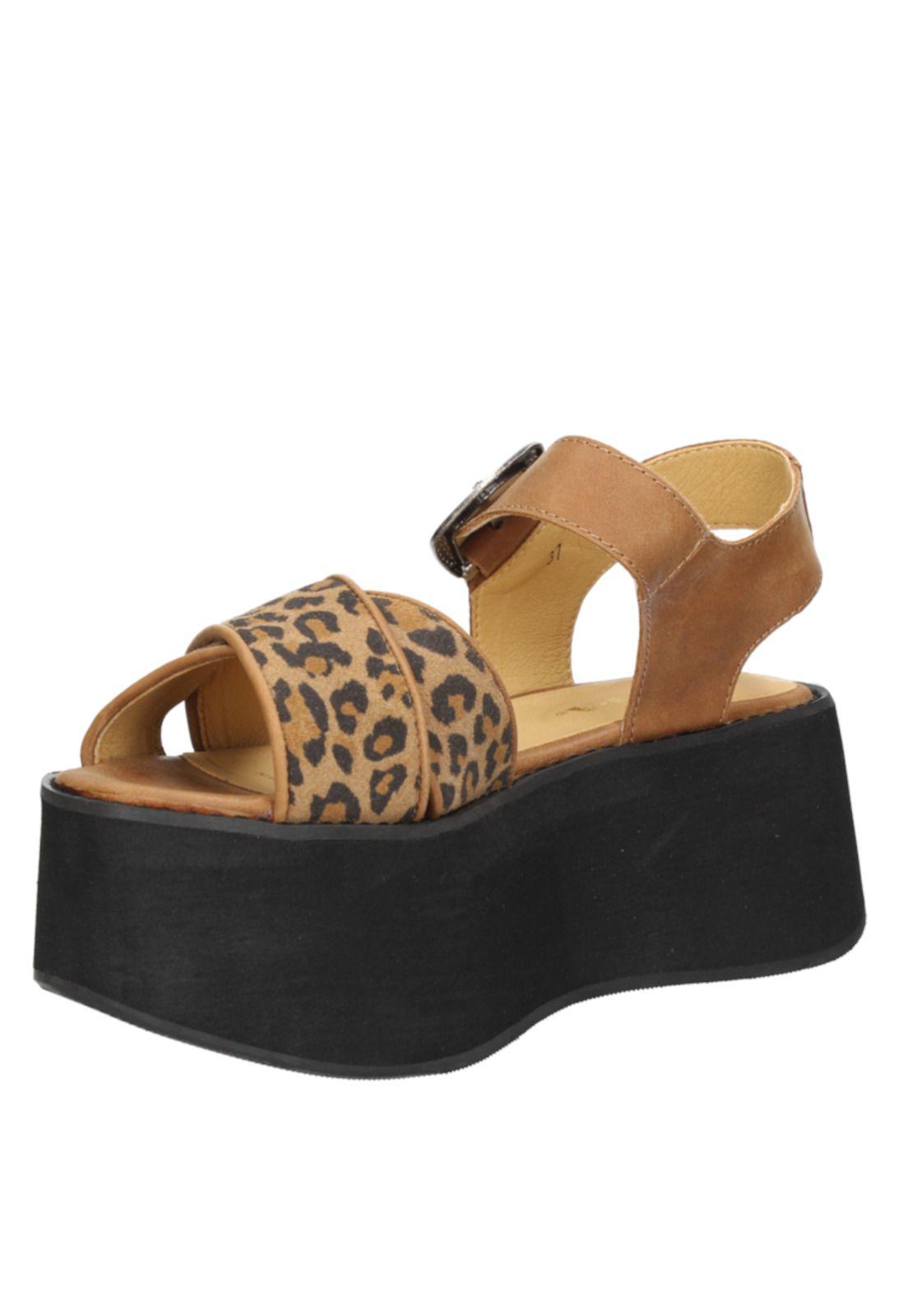 Sandalia Casual Mujer Zappa - G361 Marrón claro-4