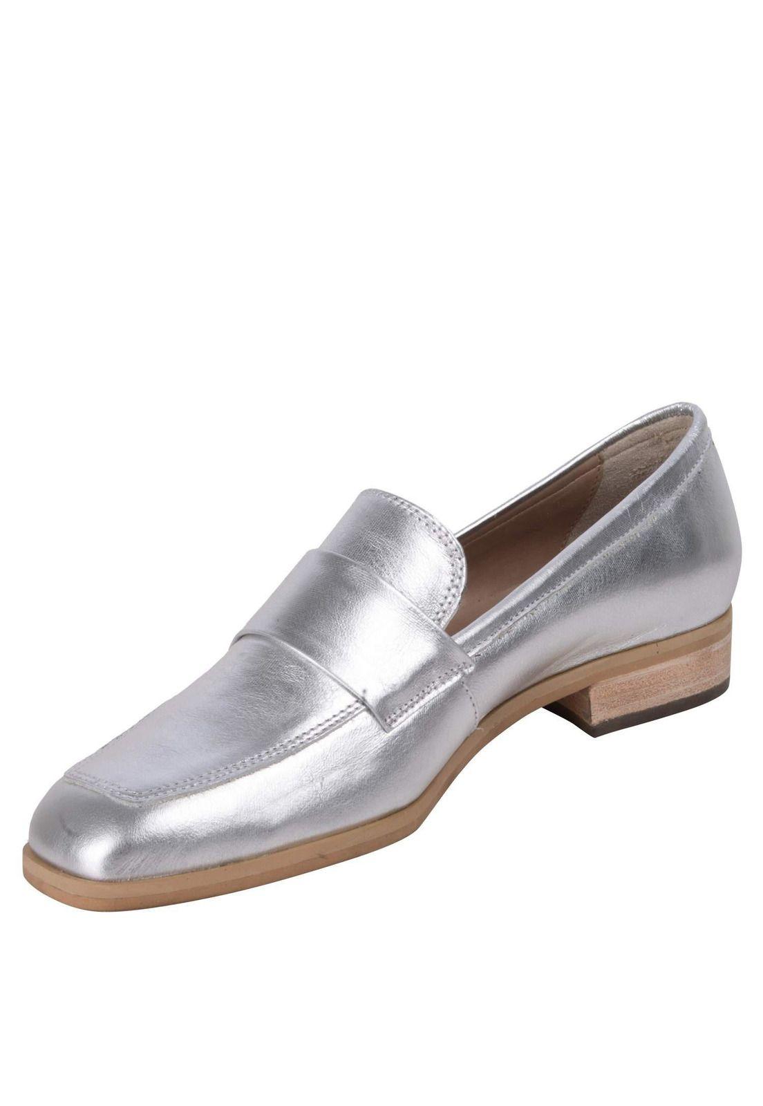 Zapato Cornell Zappa Mujer Plateado - X549-4