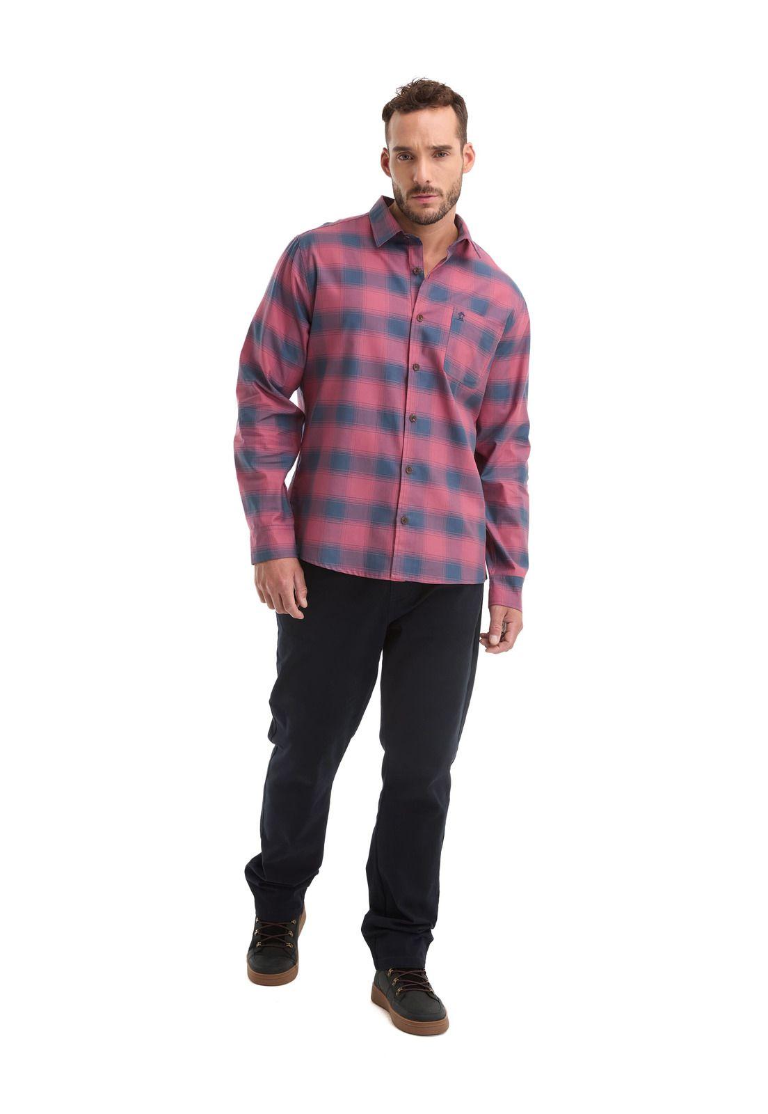 Camisa Hombre Escocesa Liviana Casual Panama Jack - L964-5