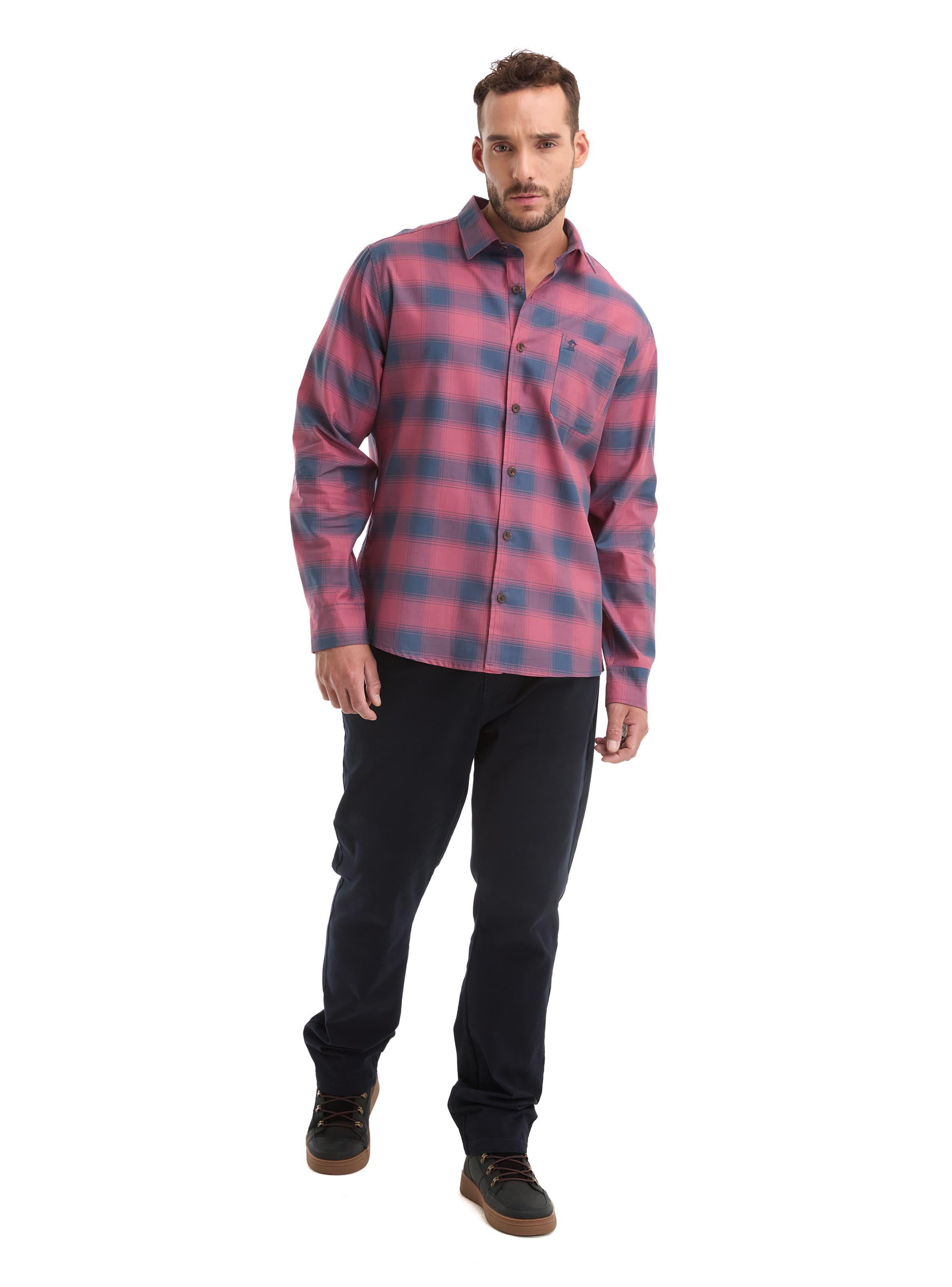 Camisa Hombre Escocesa Liviana Casual Panama Jack - L964-5