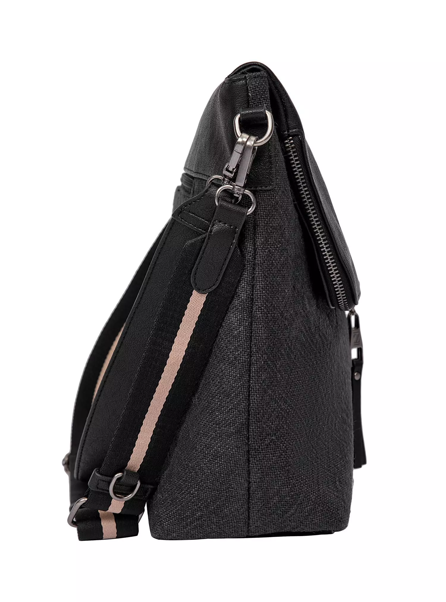 Cartera Bandolera Canvas tejido + PU Zappa XL - ZAM081X-3