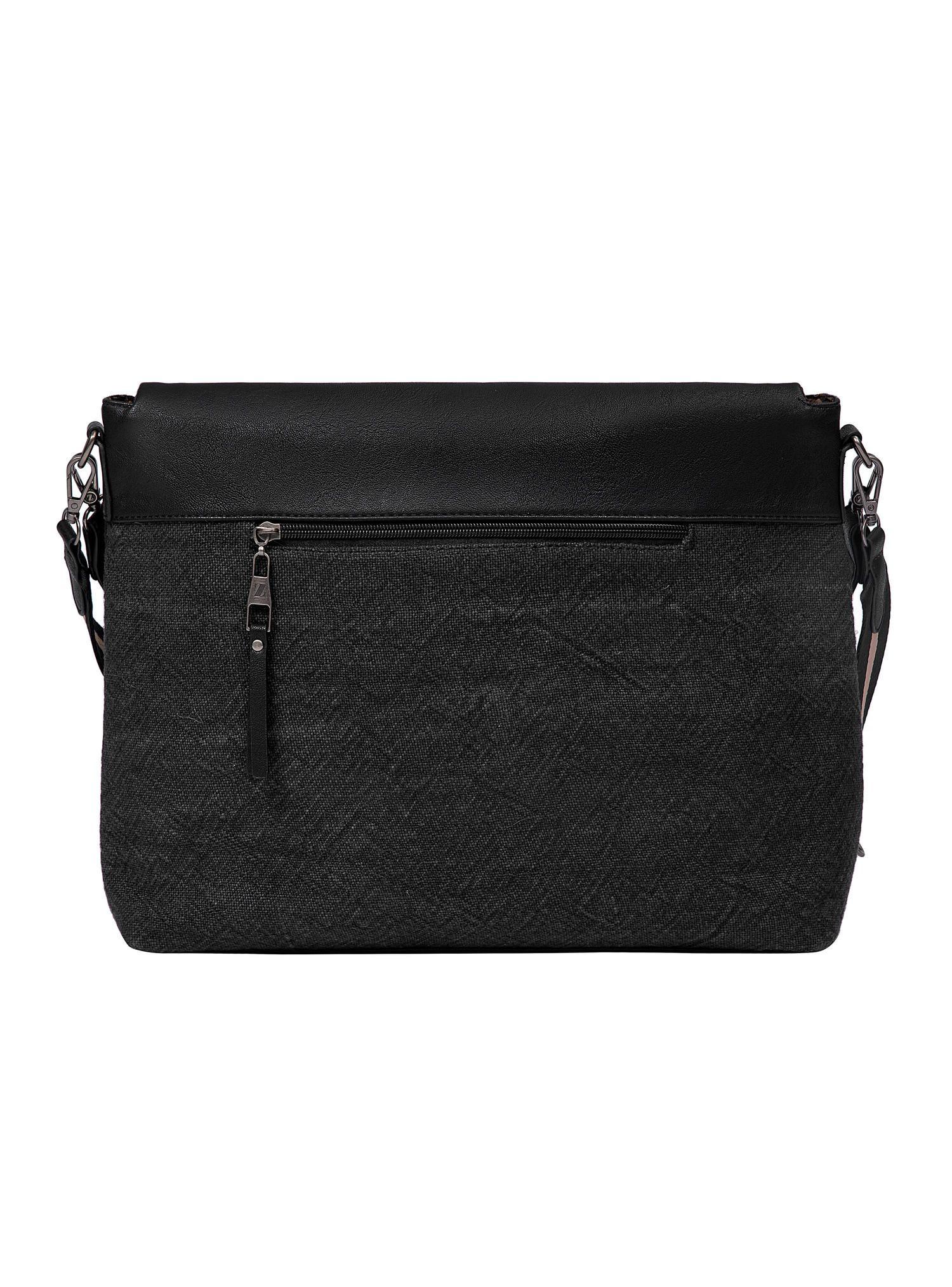 Cartera Bandolera Canvas tejido + PU Zappa XL - ZAM081X-4