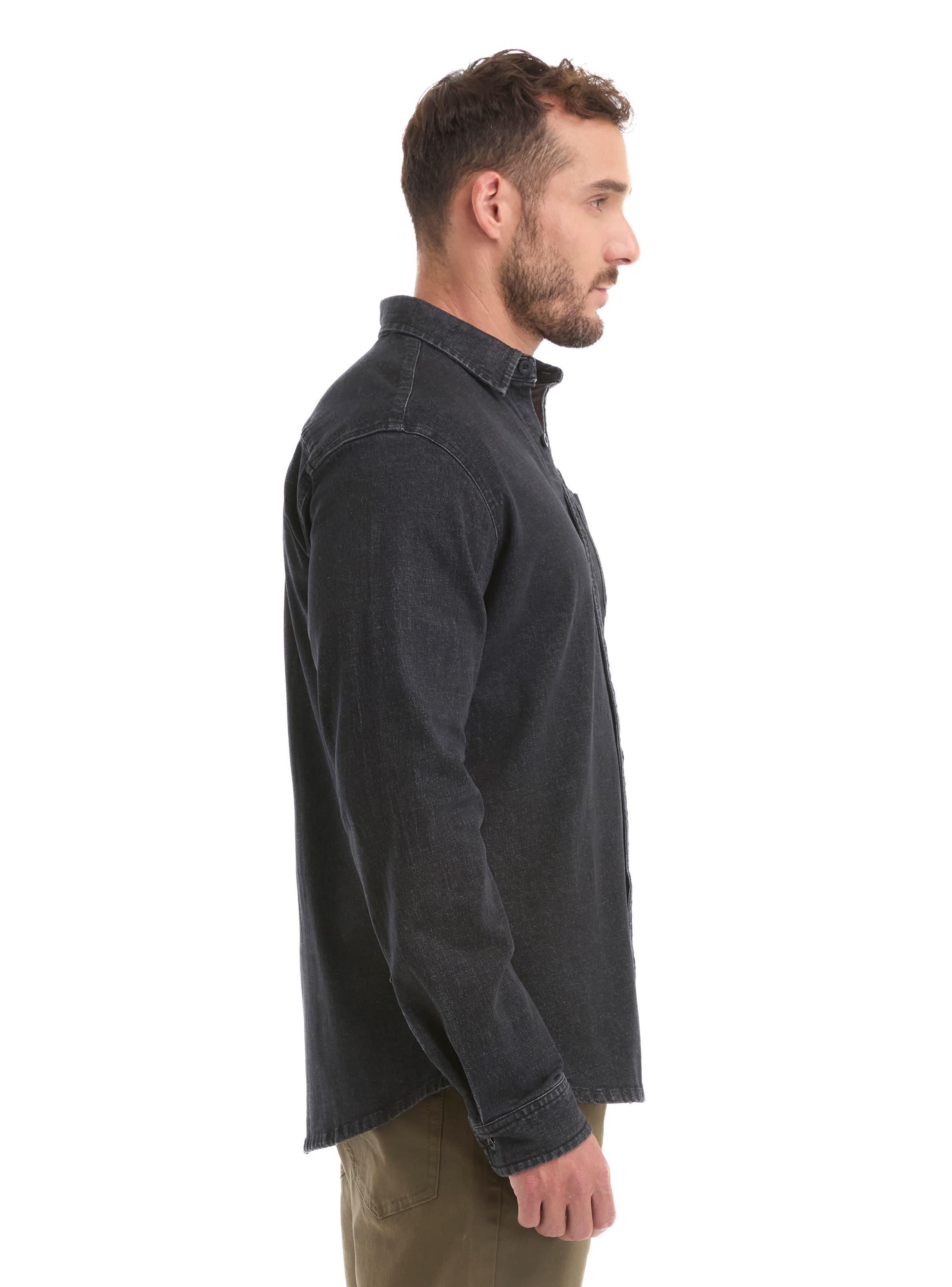 Camisa Hombre Denim Manga Larga Casual Panama Jack - L965-2