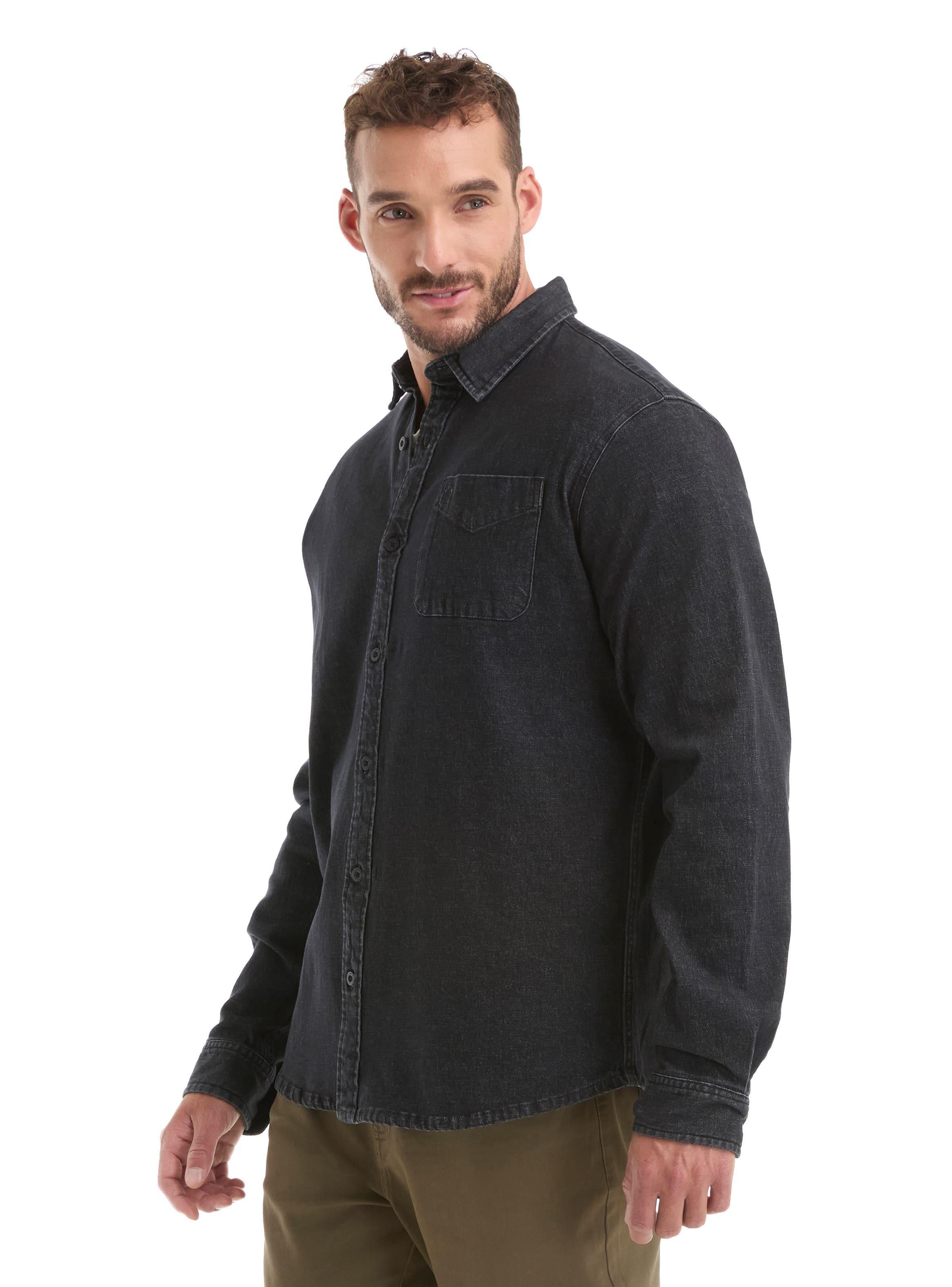 Camisa Hombre Denim Manga Larga Casual Panama Jack - L965-3