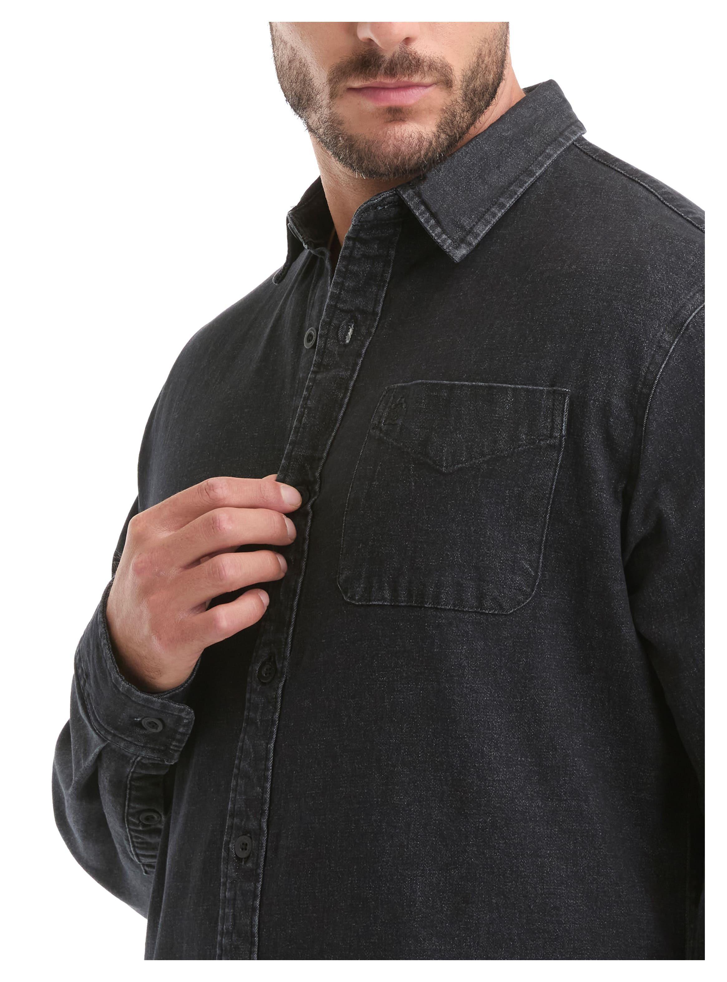 Camisa Hombre Denim Manga Larga Casual Panama Jack - L965-4