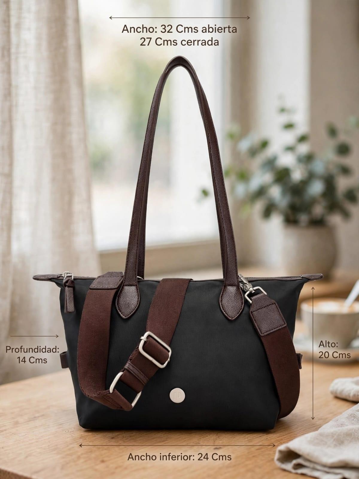 Cartera Tote bowling Pollini - POM062X-1