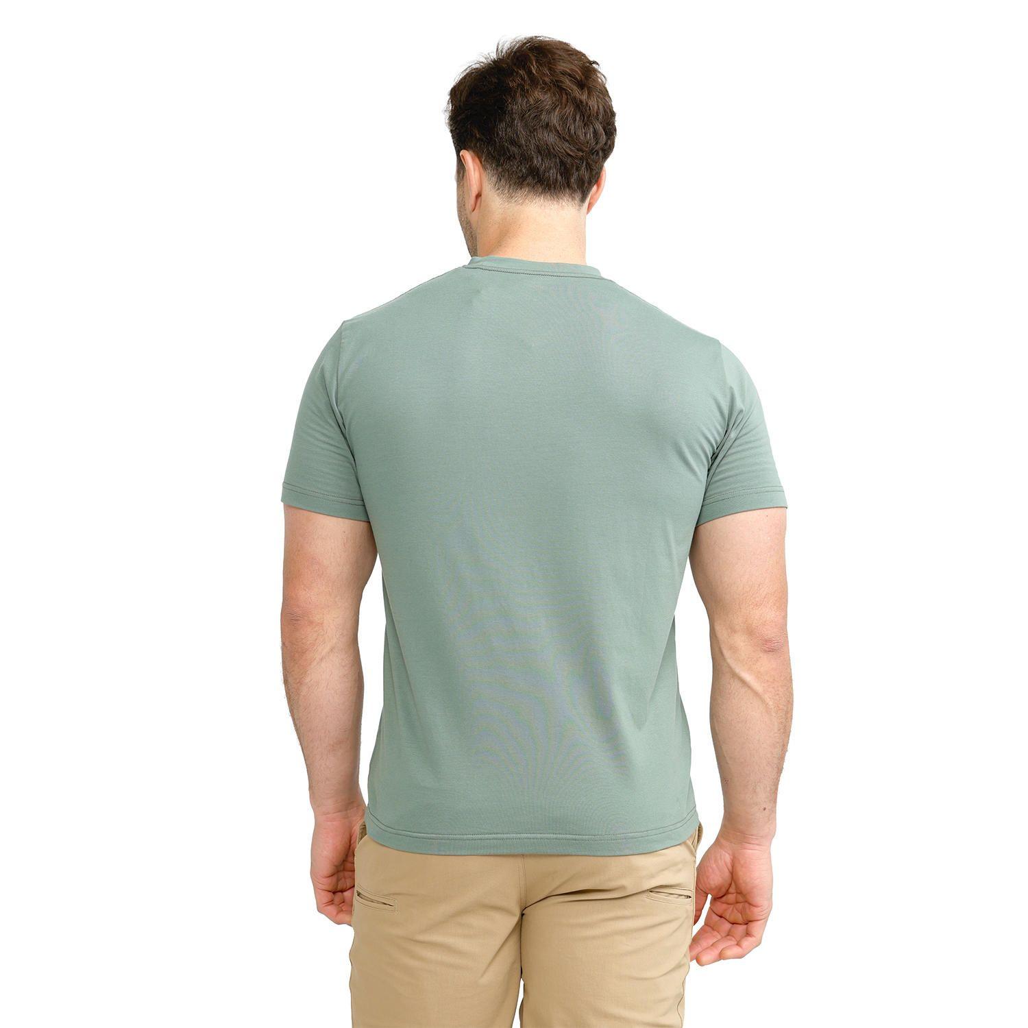 Polera Hombre Algodón-Spandex  Manga Corta Básica Panama Jack - PJH041M-2