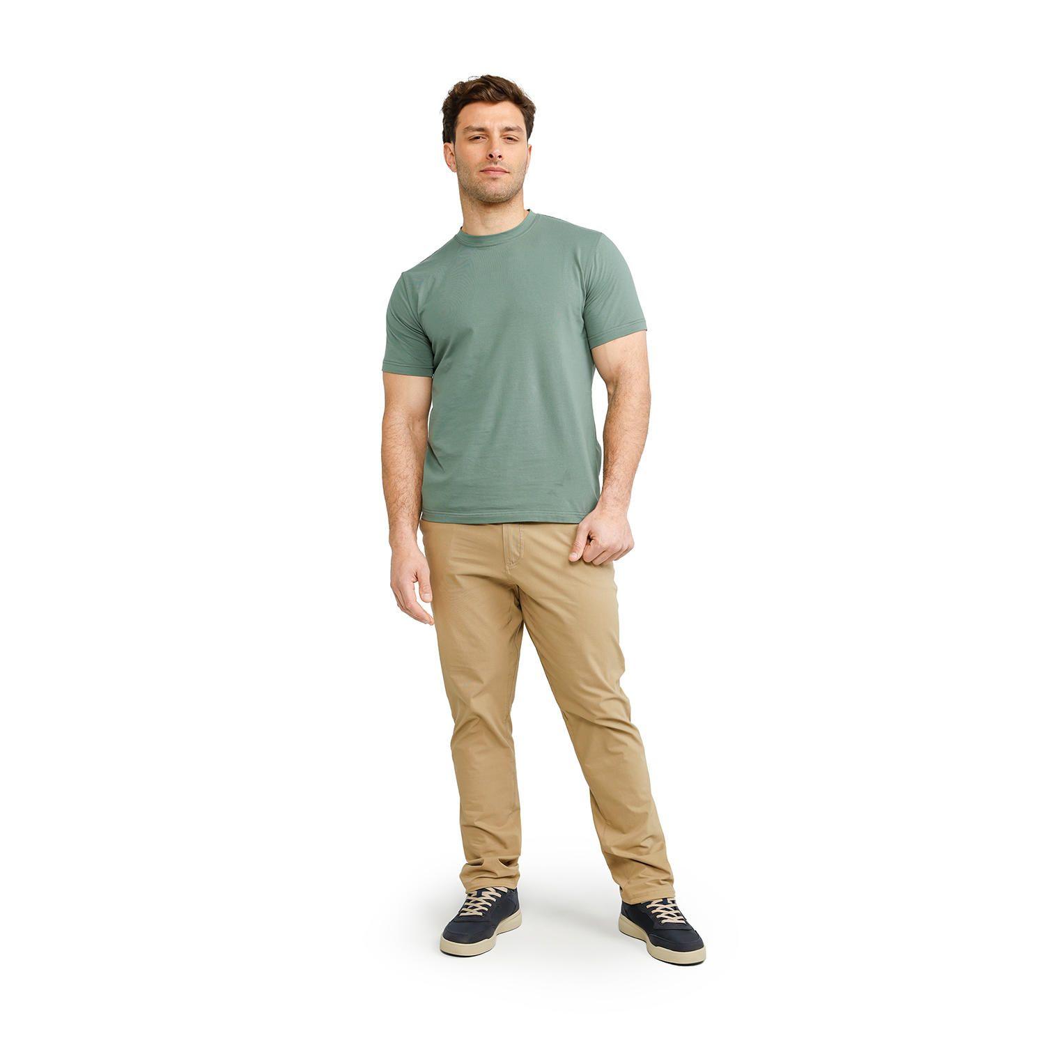 Polera Hombre Algodón-Spandex  Manga Corta Básica Panama Jack - PJH041M-5