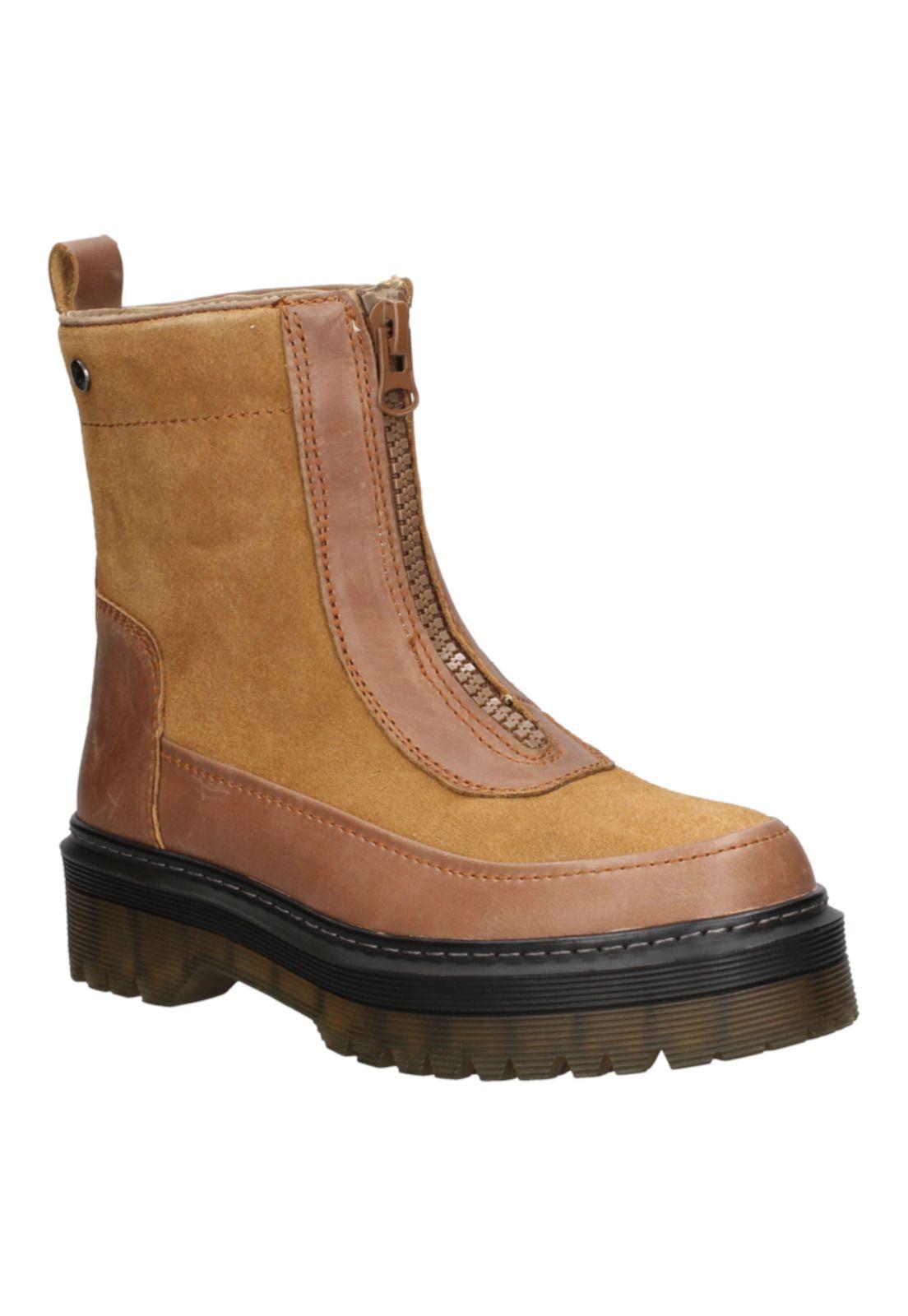 Botin Casual Mujer Zappa - H341 Marrón claro-0