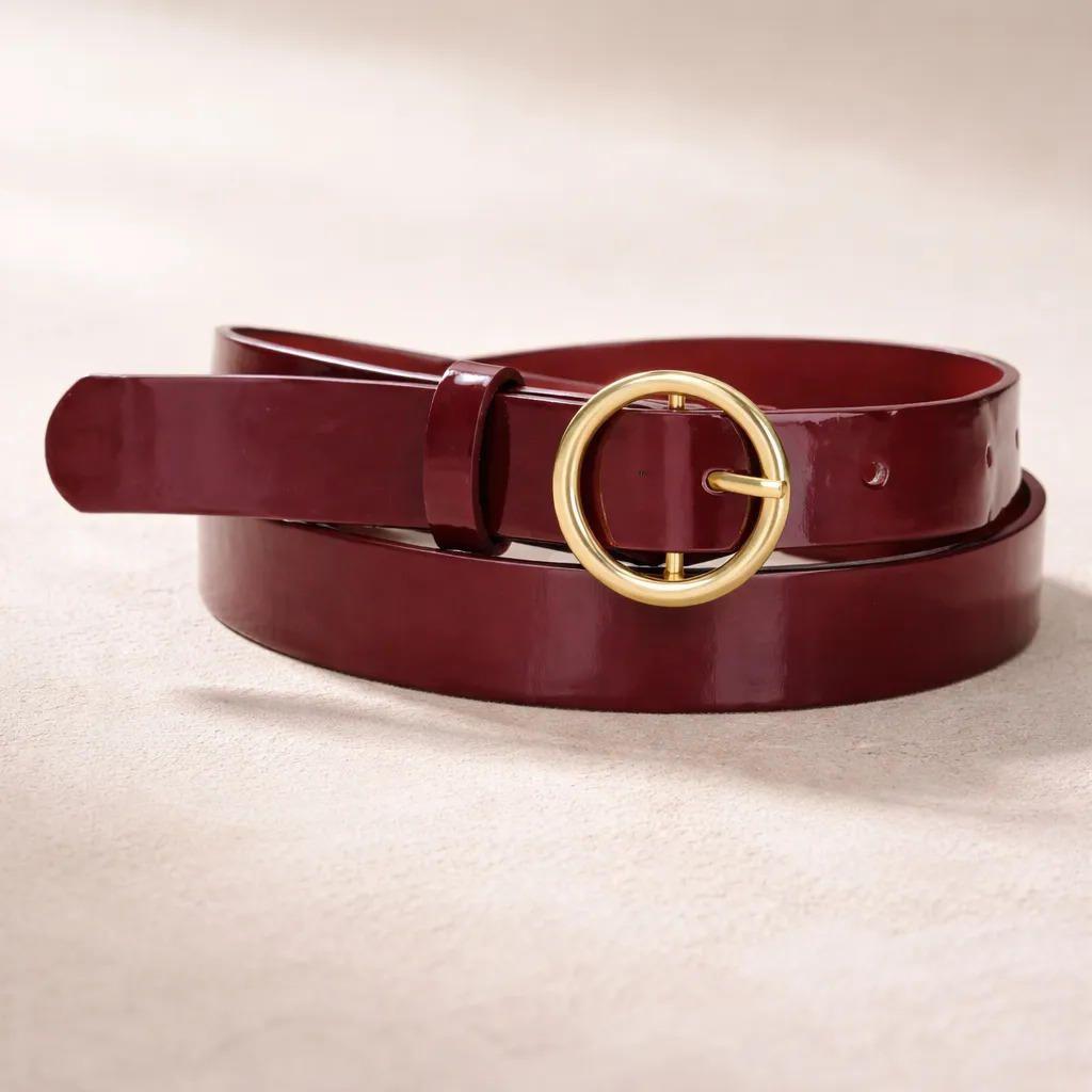 Cinturon Mujer Charol Pollini - POM050X-2