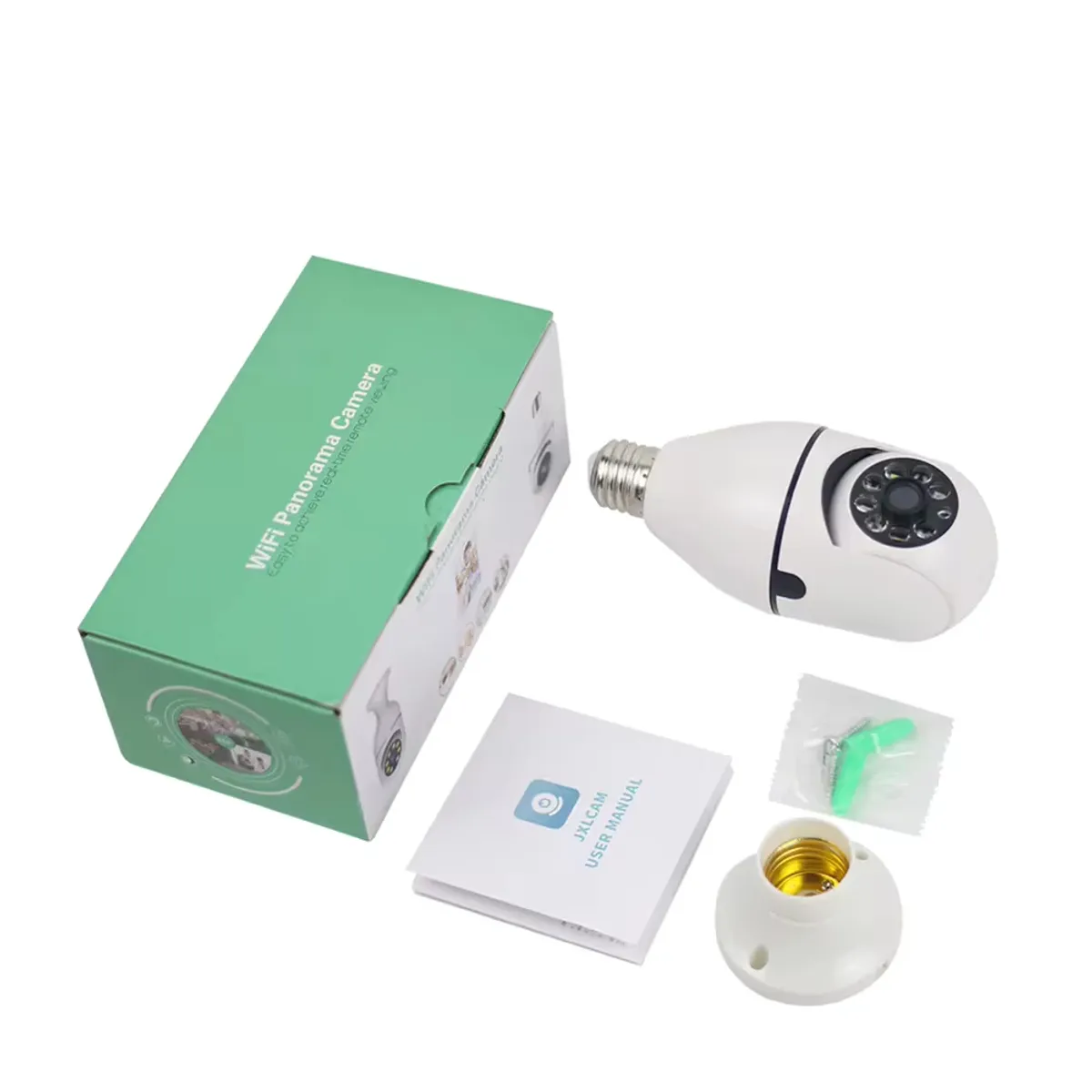 Cámara Ampolleta inteligente VHOME Con Linterna-2