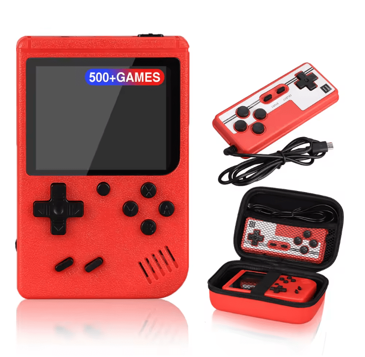 Consola Retro Portatil Con estuche-0