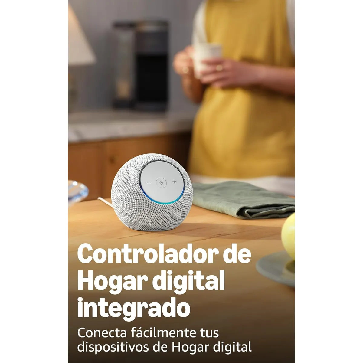 Amazon Echo Dot Max (Modelo 2025) - Parlante Inteligente Alexa con Sonido Premium y Hub Integrado-3