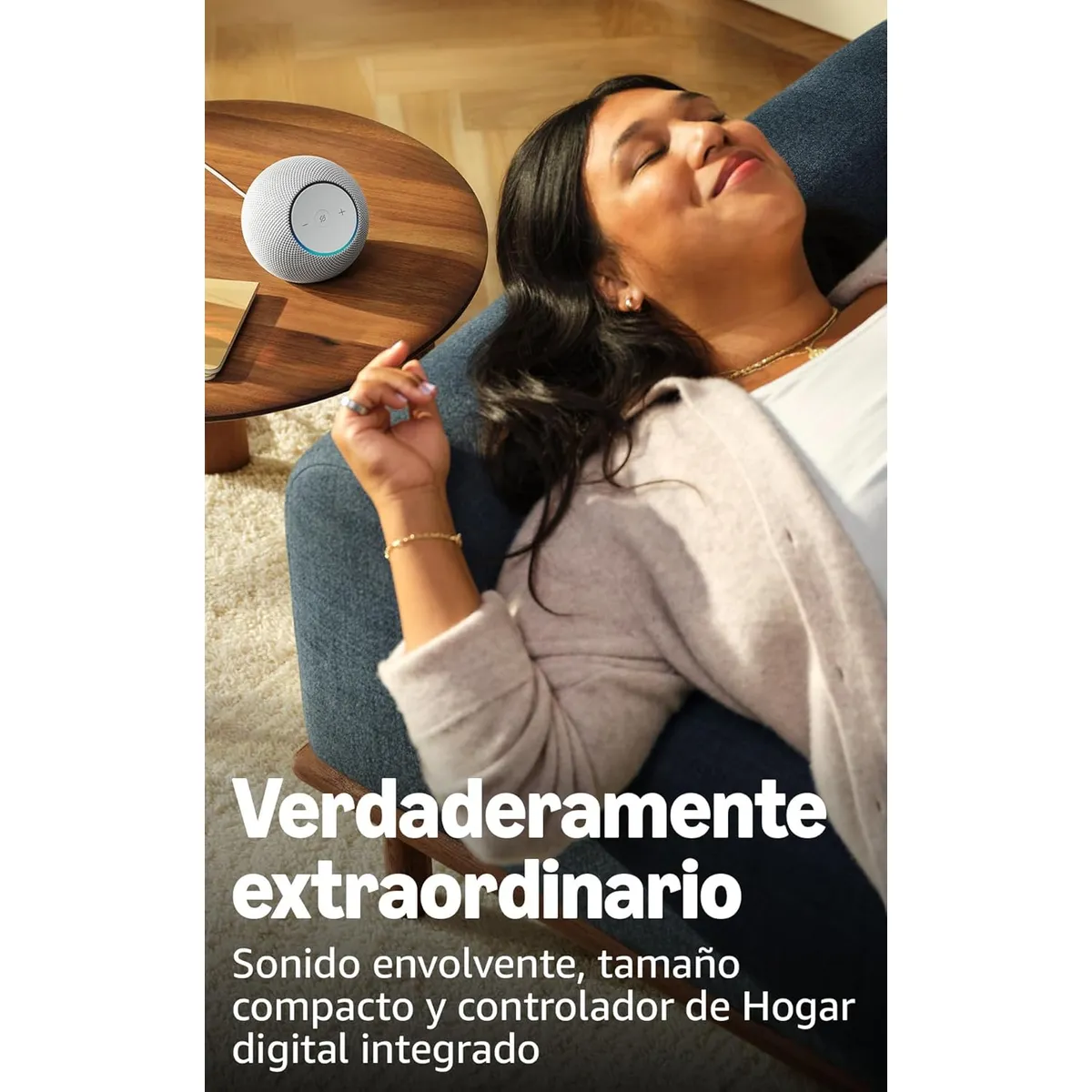 Amazon Echo Dot Max (Modelo 2025) - Parlante Inteligente Alexa con Sonido Premium y Hub Integrado-4