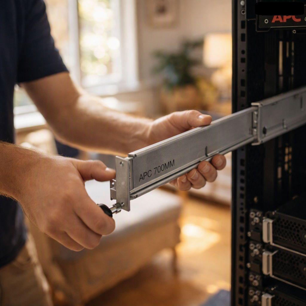 KIT DE RIEL de unidad UPS Easy de APC, 700 mm SRVRK1-2