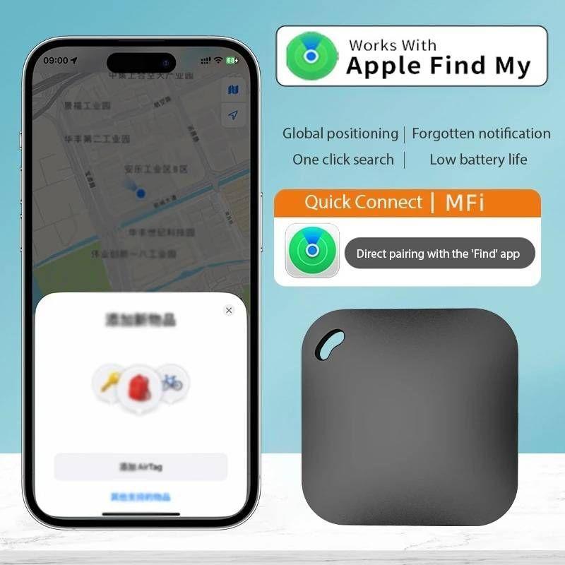 GPS Localizador inteligente compatible con Apple Find My-4