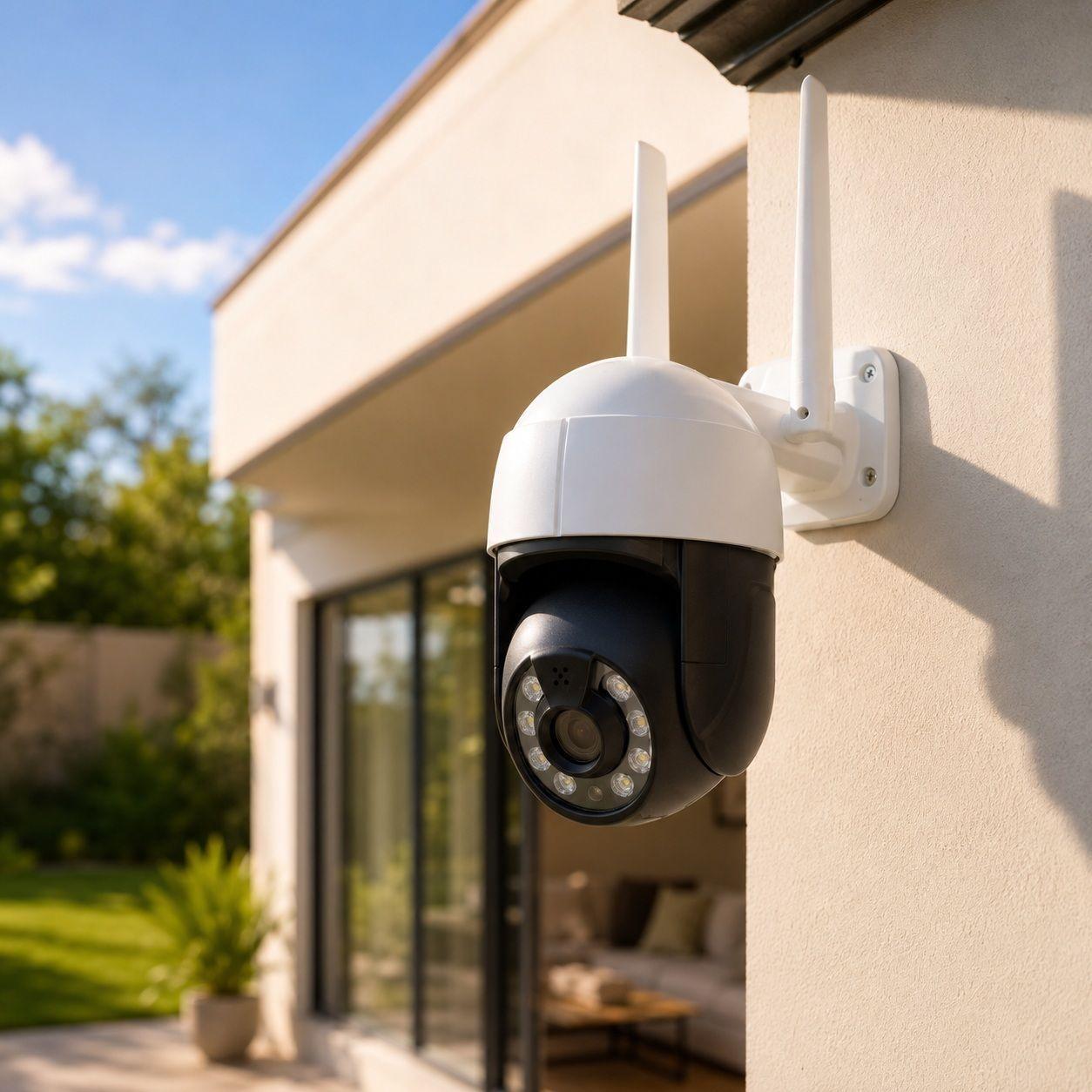 Cámara de Seguridad Exterior Inteligente PTZ V300 3MP, Wifi-2
