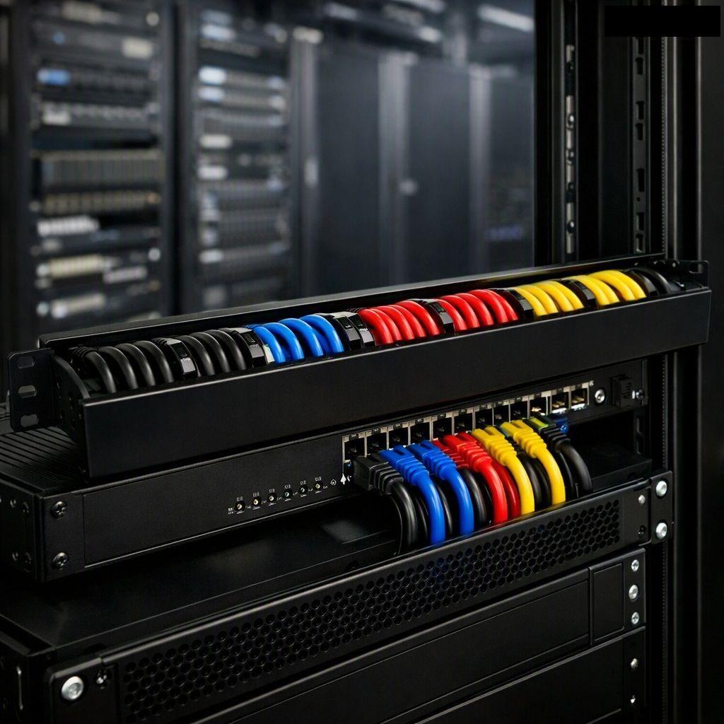 Ordenador Cables Rack 19x1U Tapa-2