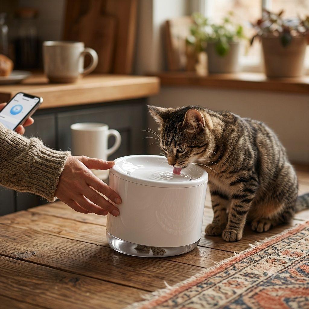 Dispensador de AGUA Inteligente WIFI Tuya App Para Mascotas-2