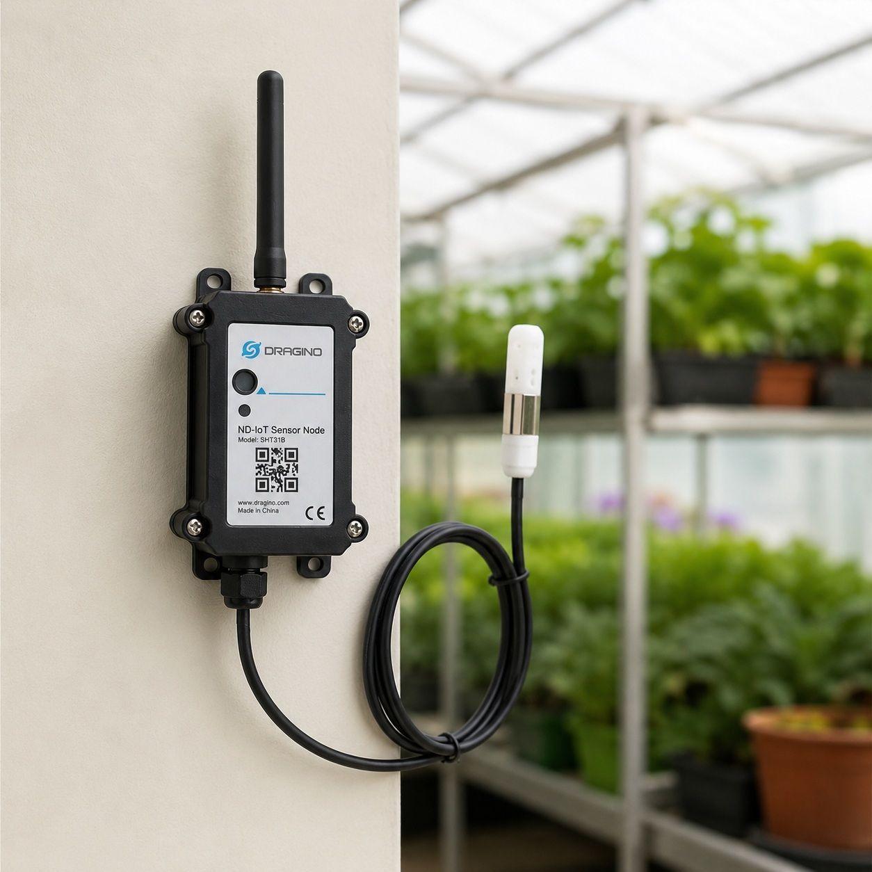 Sensor de Humedad y Temperatura Ambiental Dragino LoRaWAN (de Largo Alcance)-2
