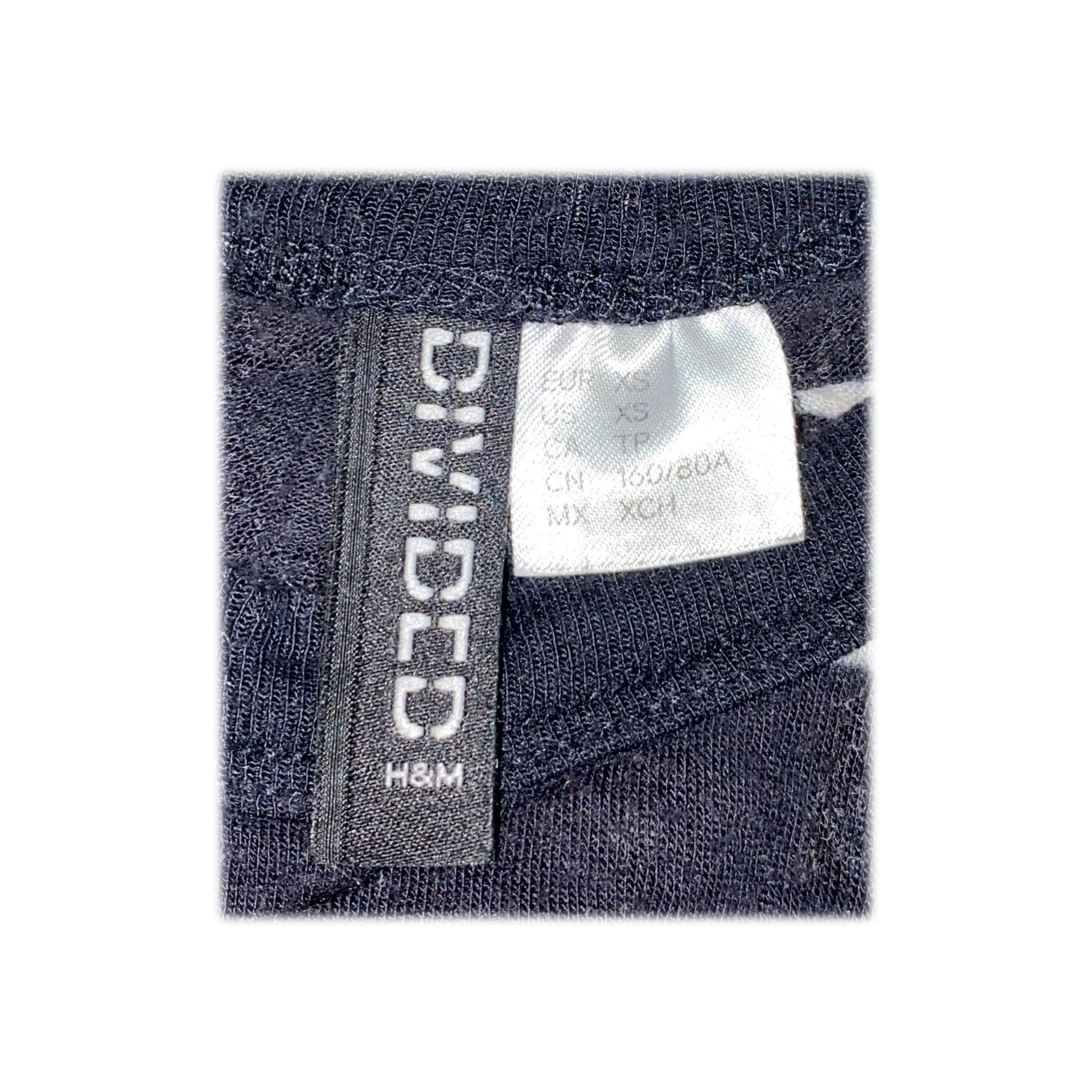 Polera Azul Marino XS H&M-3