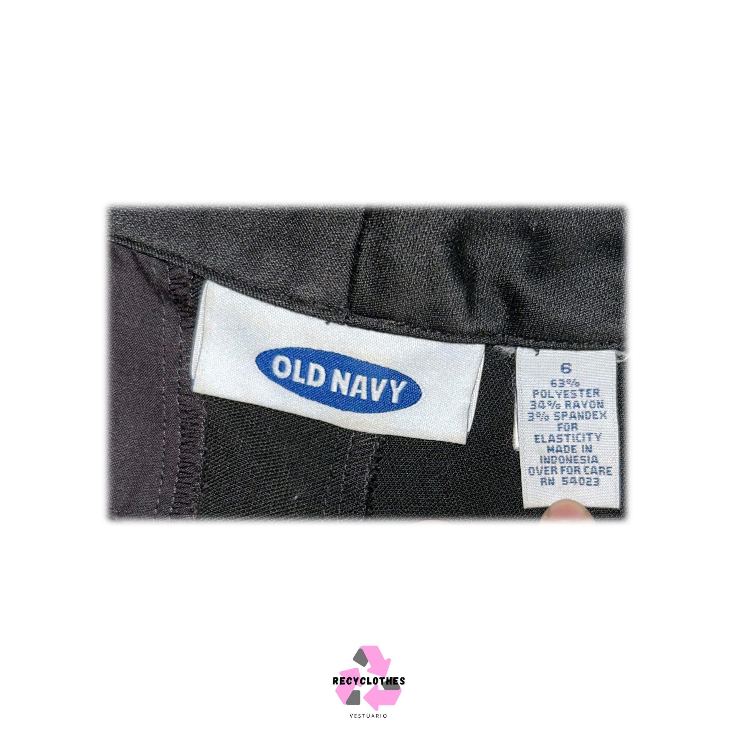 Pantalón Negro Talla 6 Old Navy-3