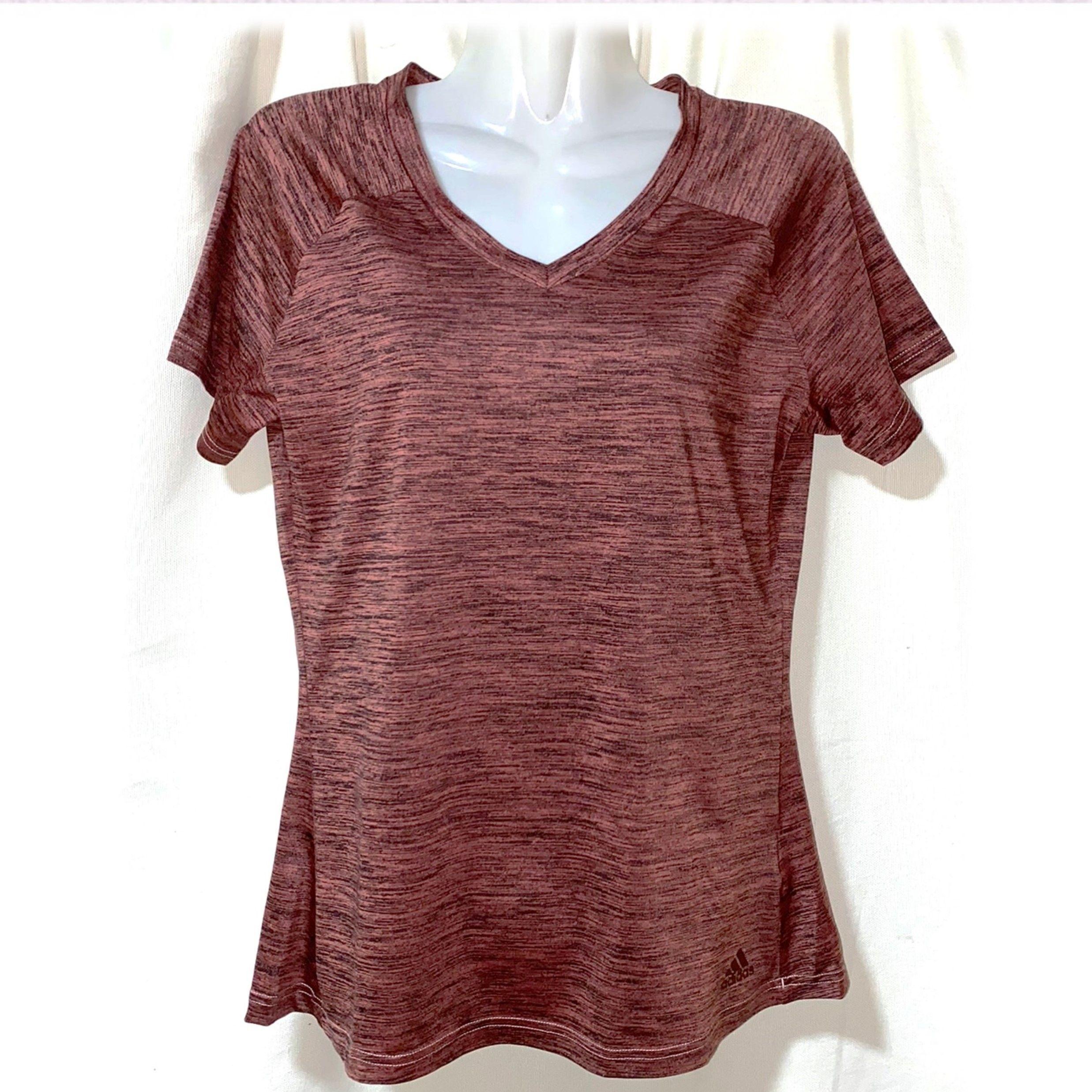 Polera Rosa M Adidas-0