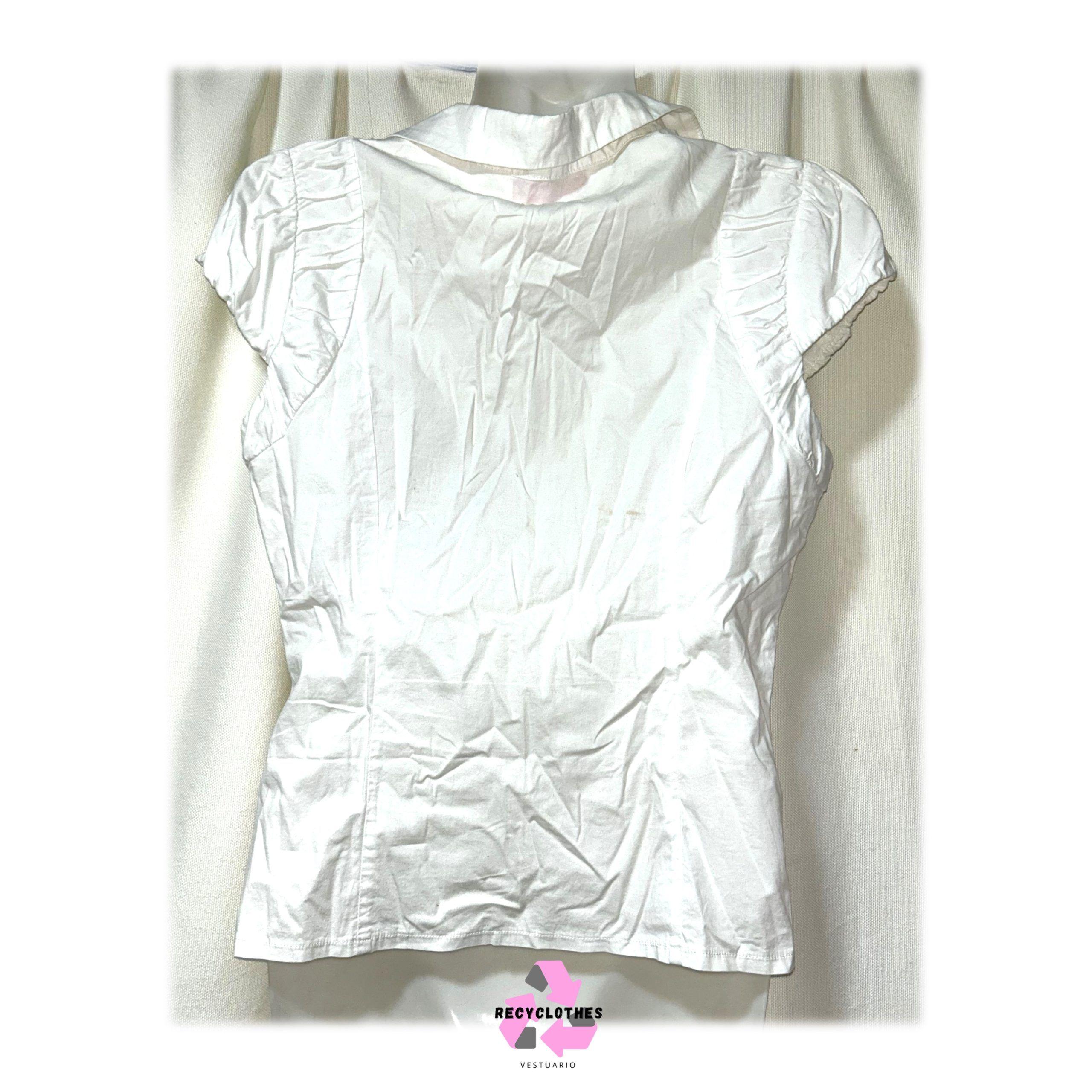 Blusa Blanca Jin Yuan Talla S-2