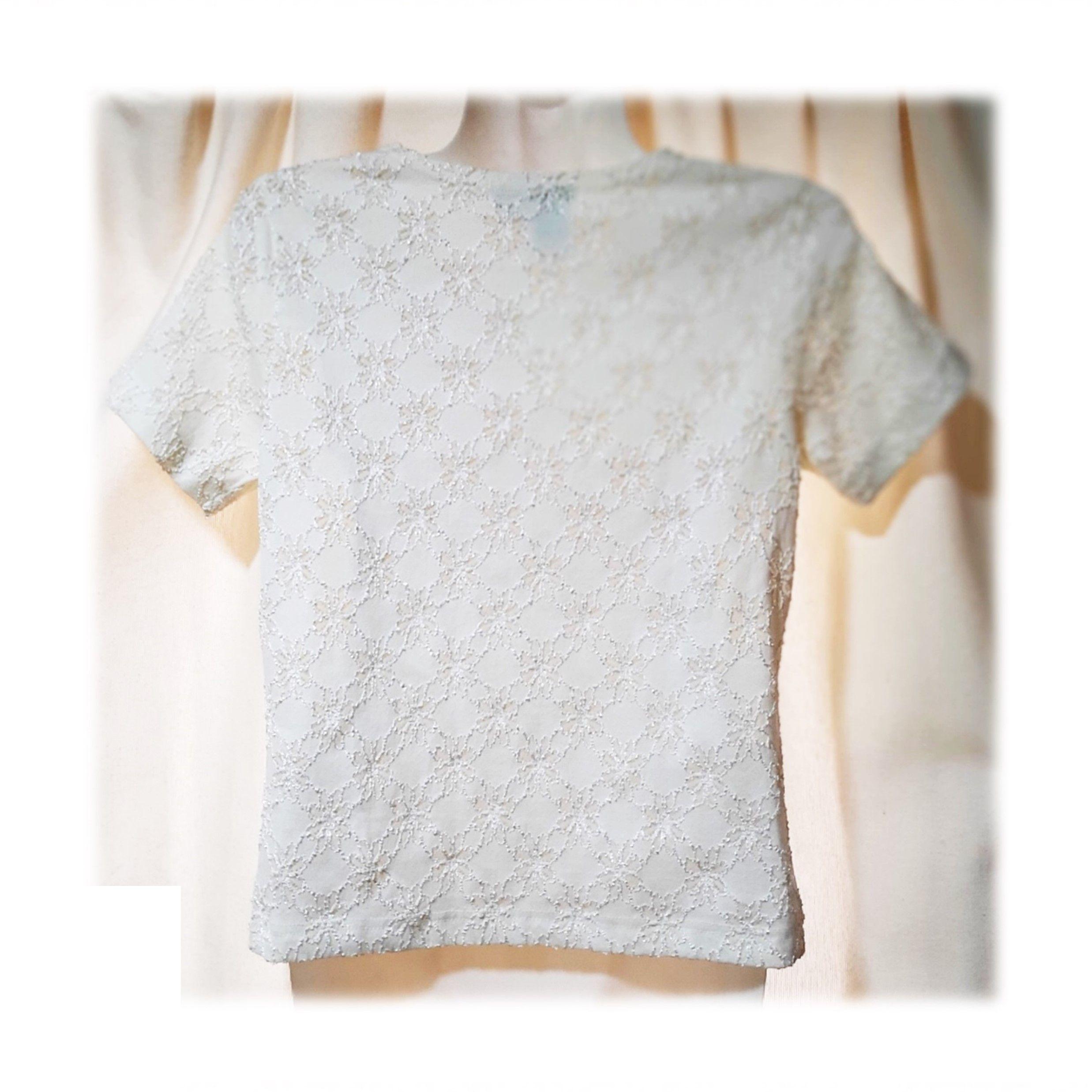 Polera Crema S Stephanie Andrews-2