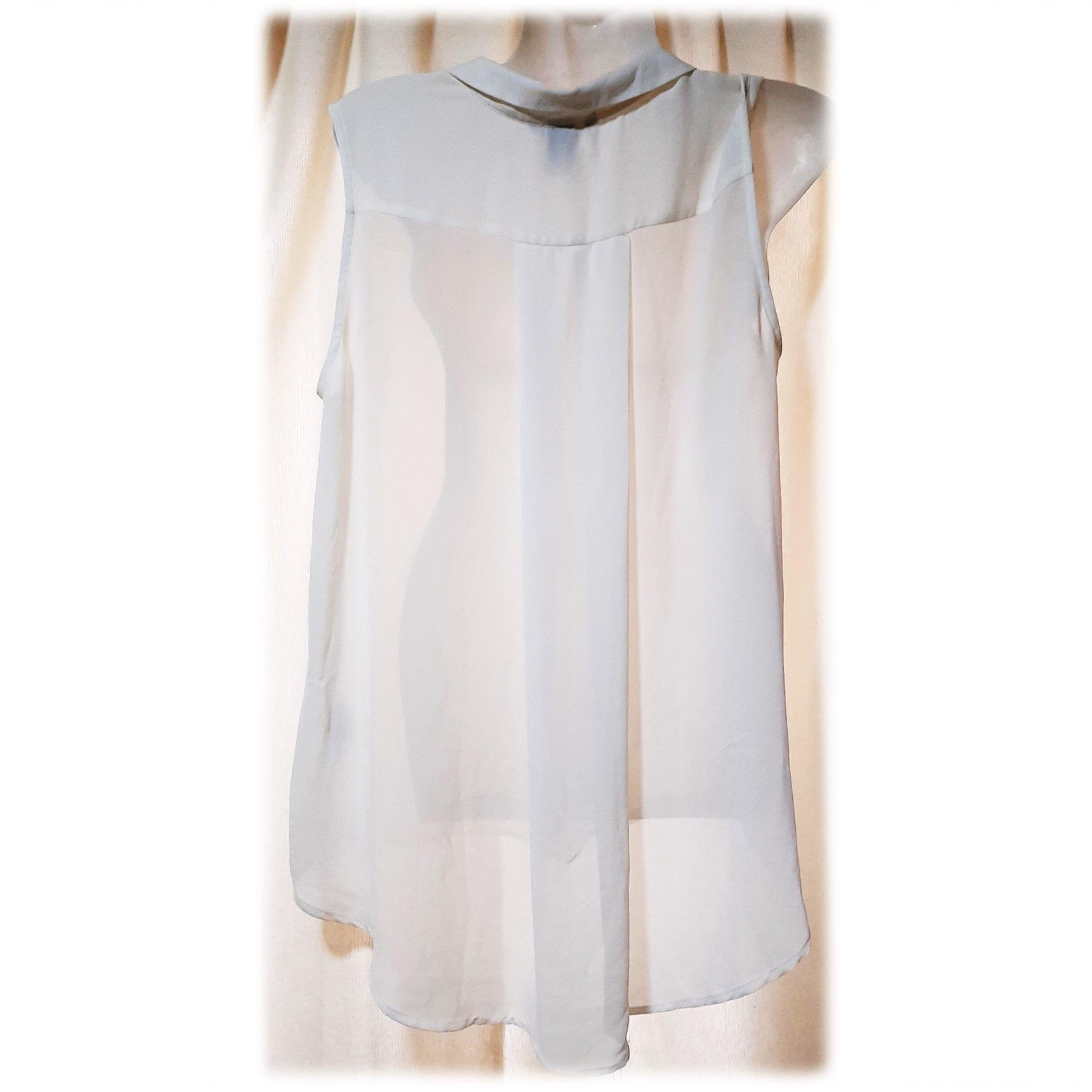 Blusa Crema H&M Talla 40-2