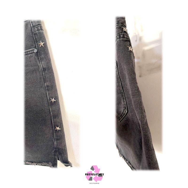 Falda Jeans Gris 38 ASH-3
