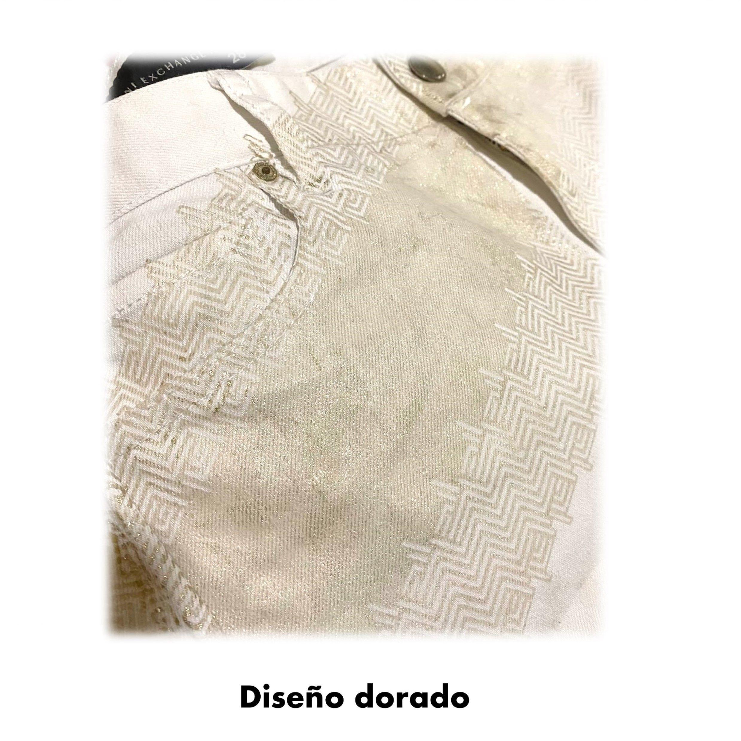 Pantalón Blanco Talla 28 Armani Exchange-4