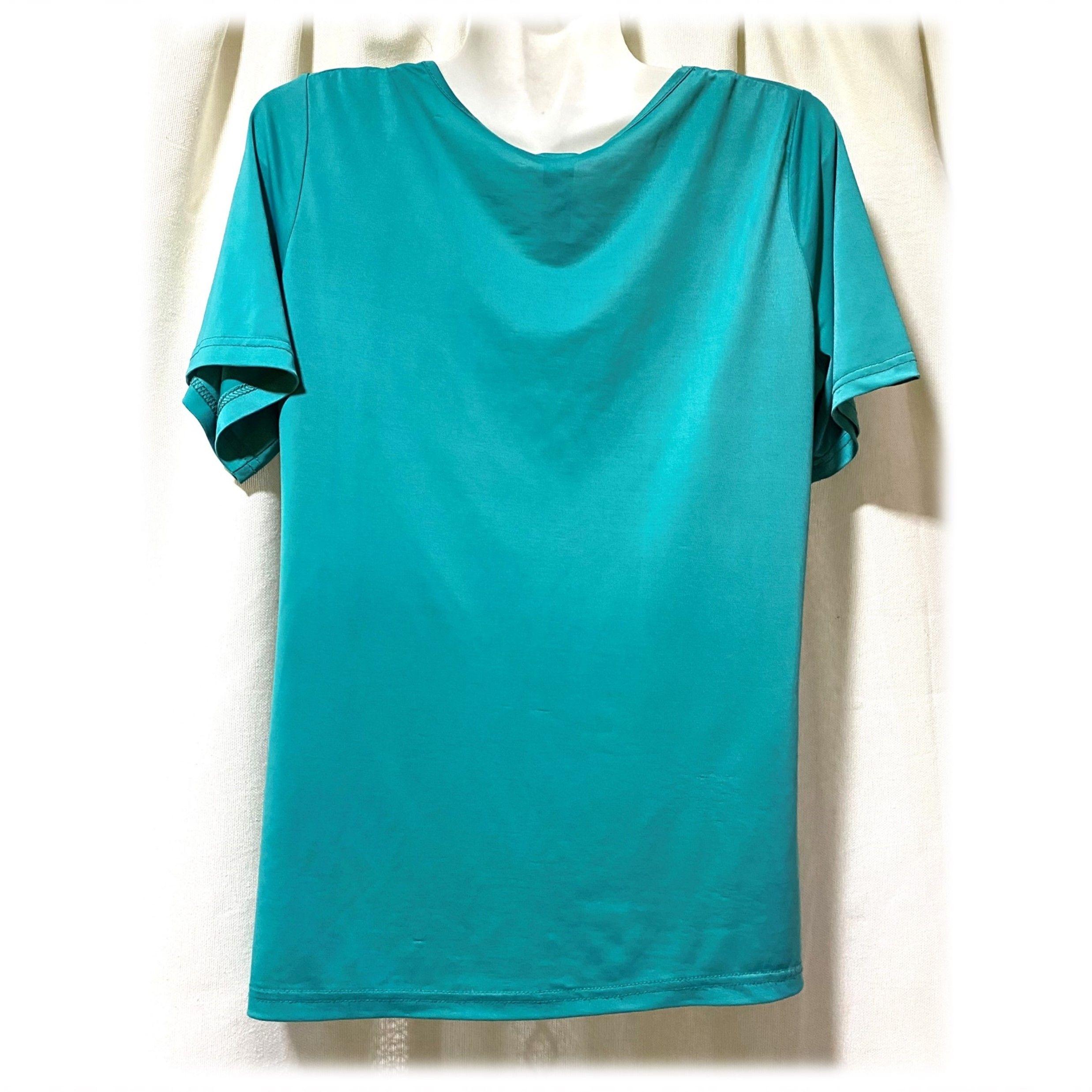 Polera Turquesa S Lorenzo di Ponti-2