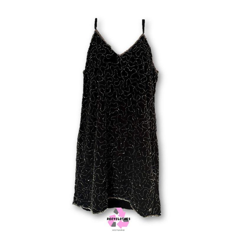 Vestido Negro L Foster-0