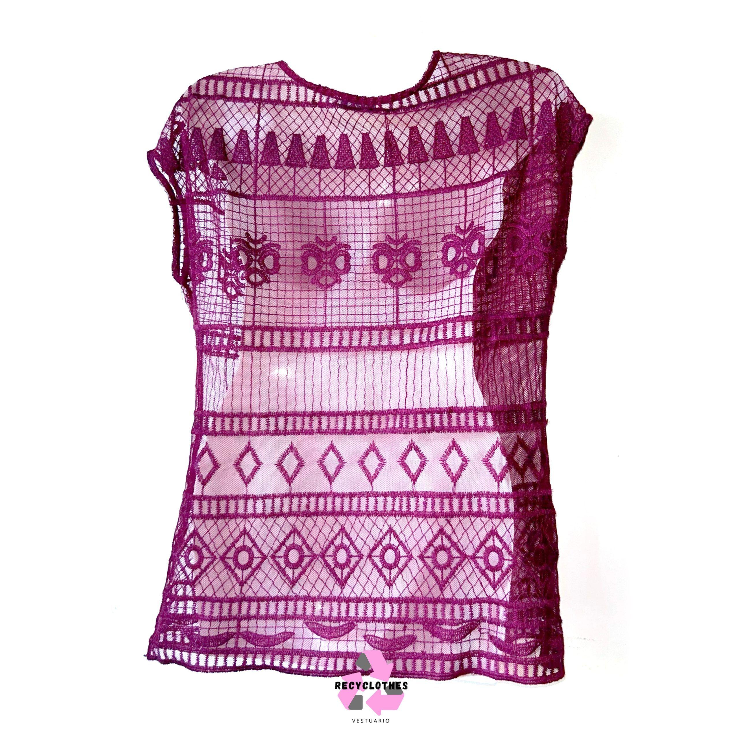 Polera Burdeo XS Ricki's-2