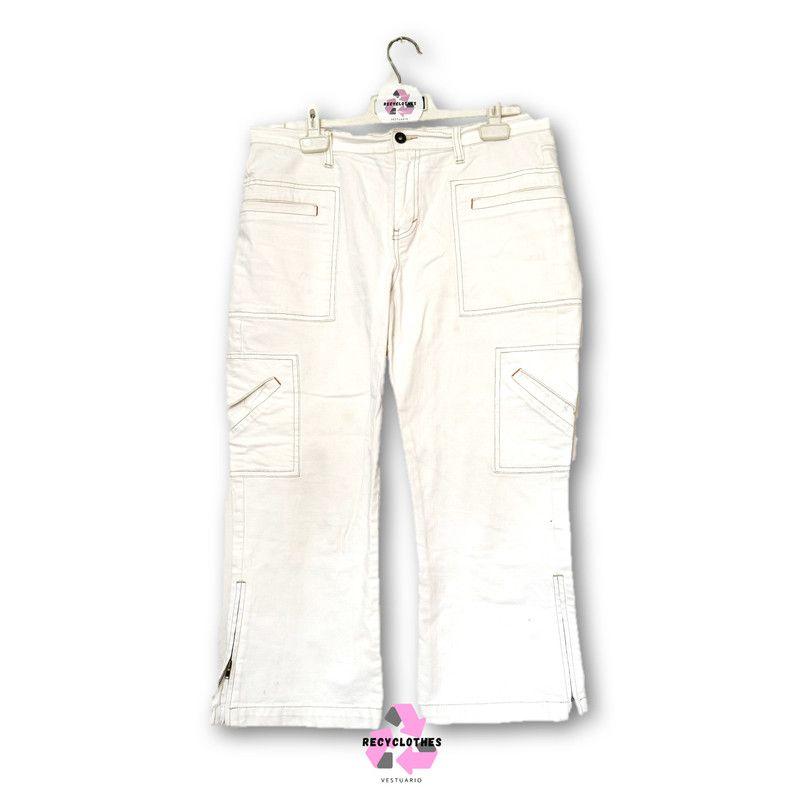 Pantalón Crema Talla 10 Gloria-1