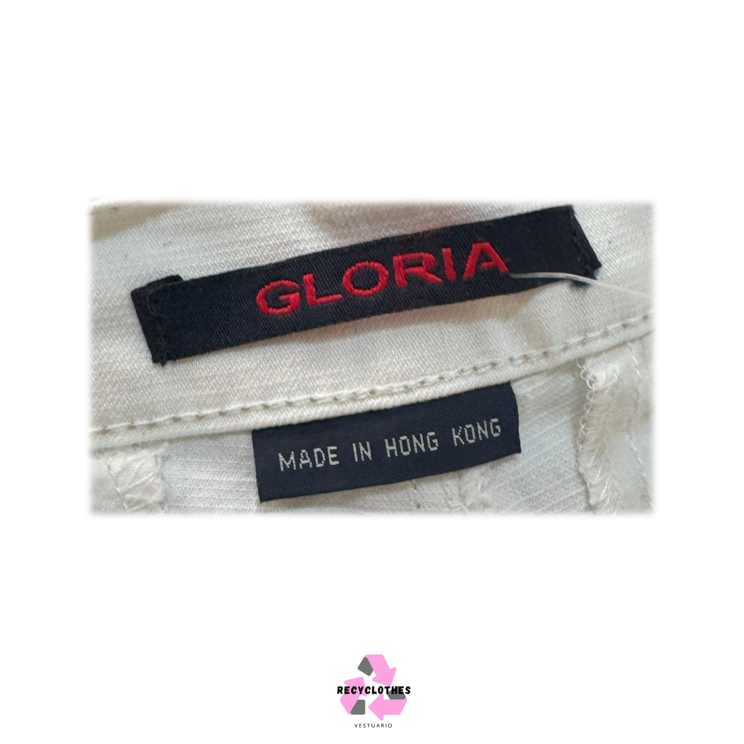 Pantalón Crema Talla 10 Gloria-3
