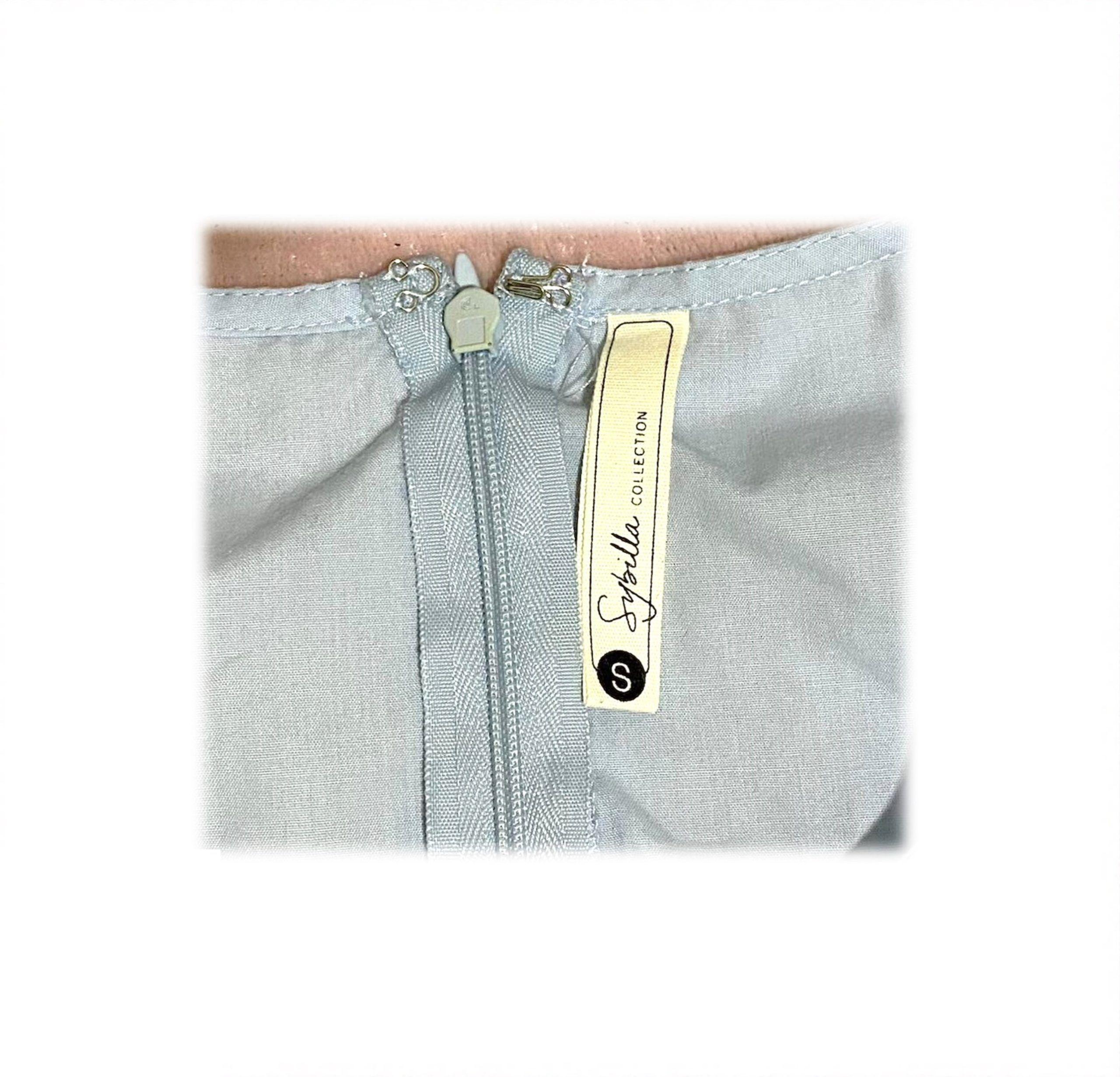 Polera Azul S Sybilla-2