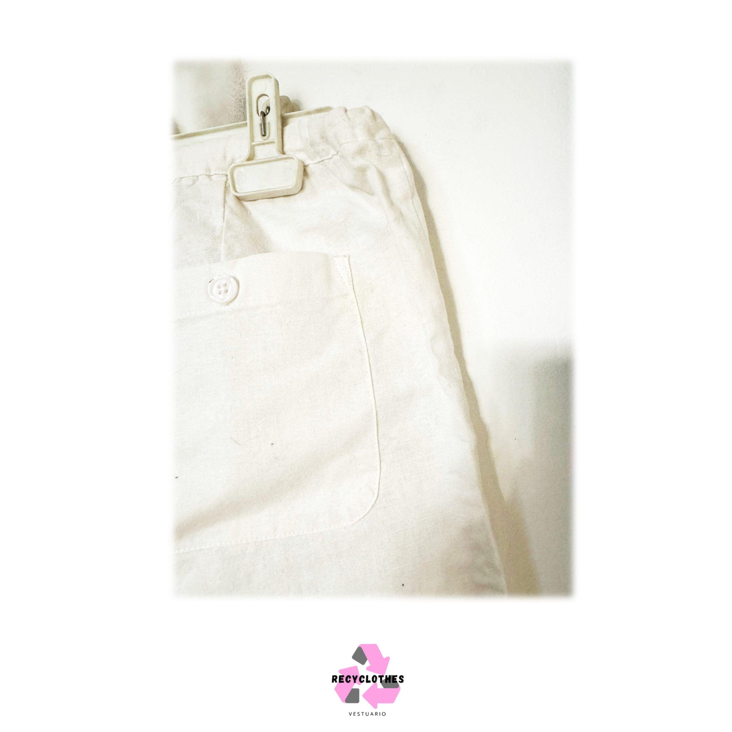 Pantalón Crema University Club Talla 42-4