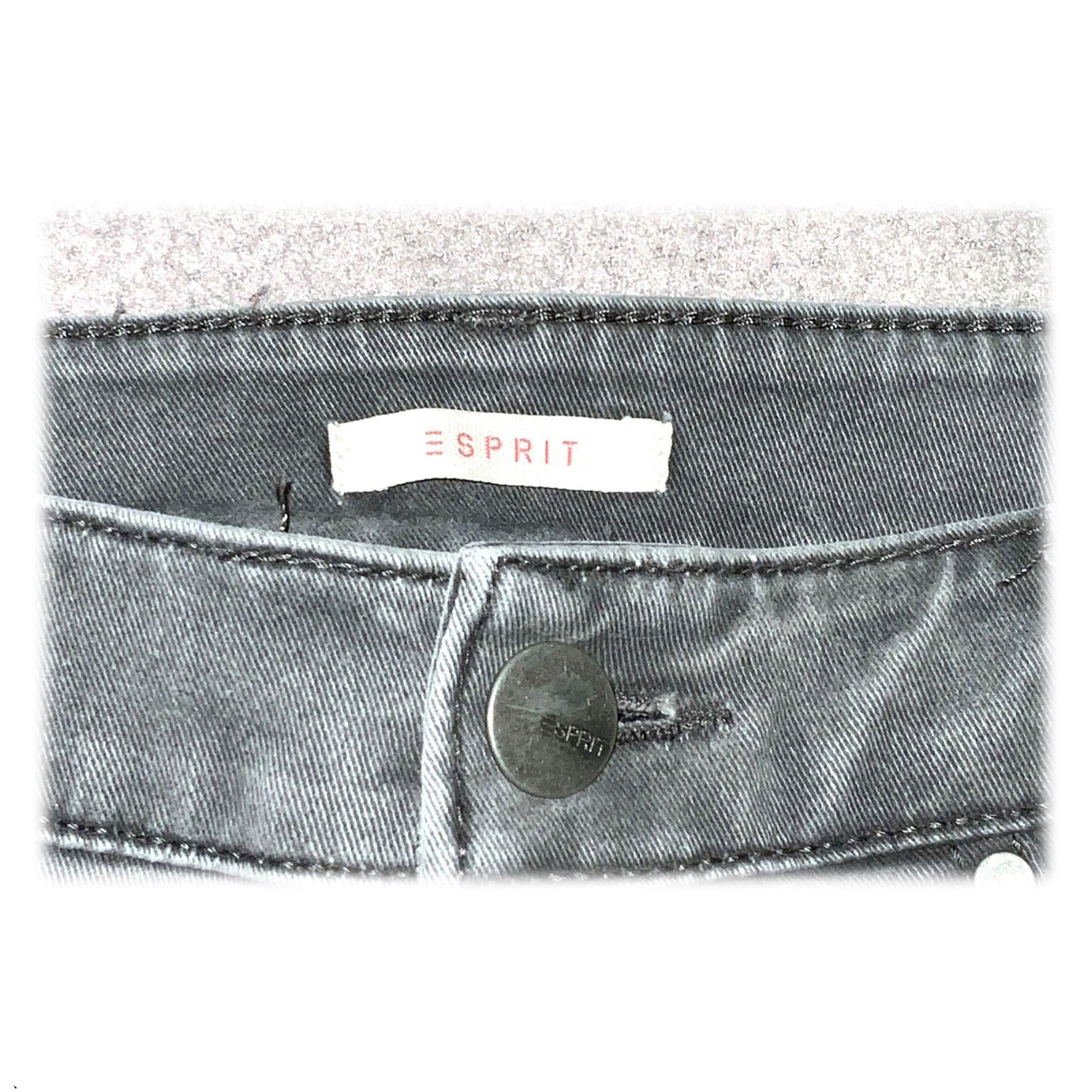 Jeans Gris Talla 25 Esprit-4