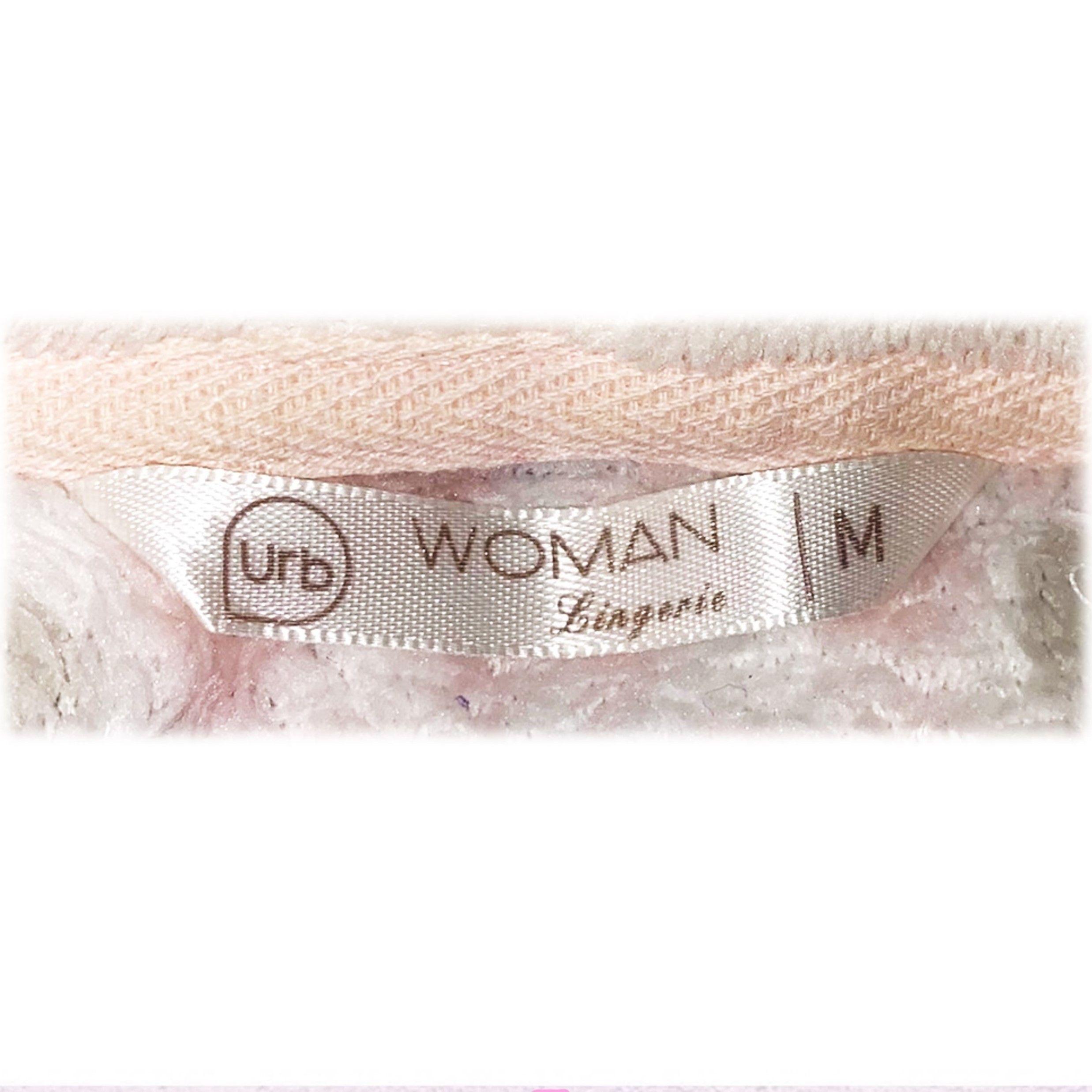 Pijama Enterito Blanco/Rosa URB Talla M-3