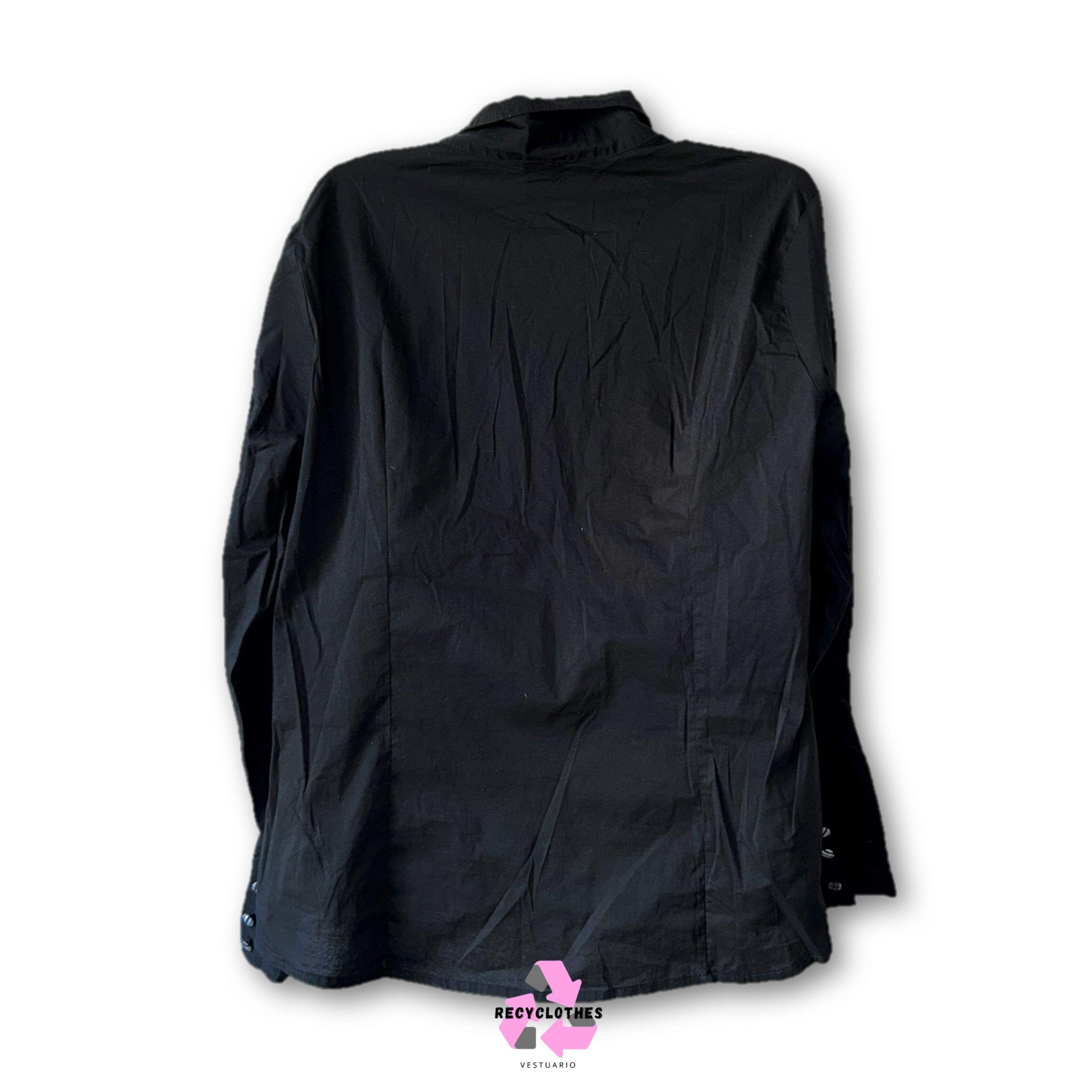 Blusa Negra IL LANIFICIO Talla 50-2