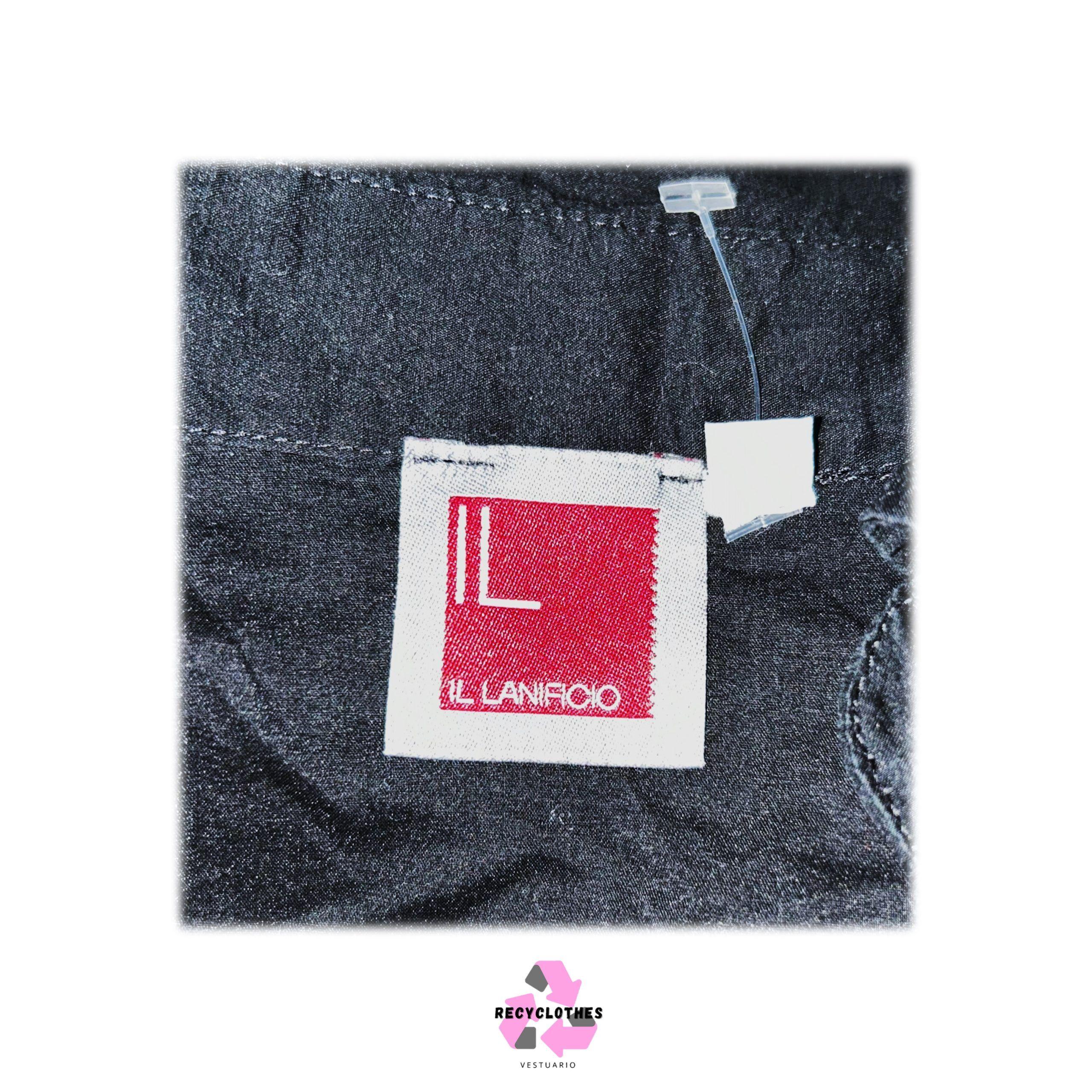 Blusa Negra IL LANIFICIO Talla 50-3