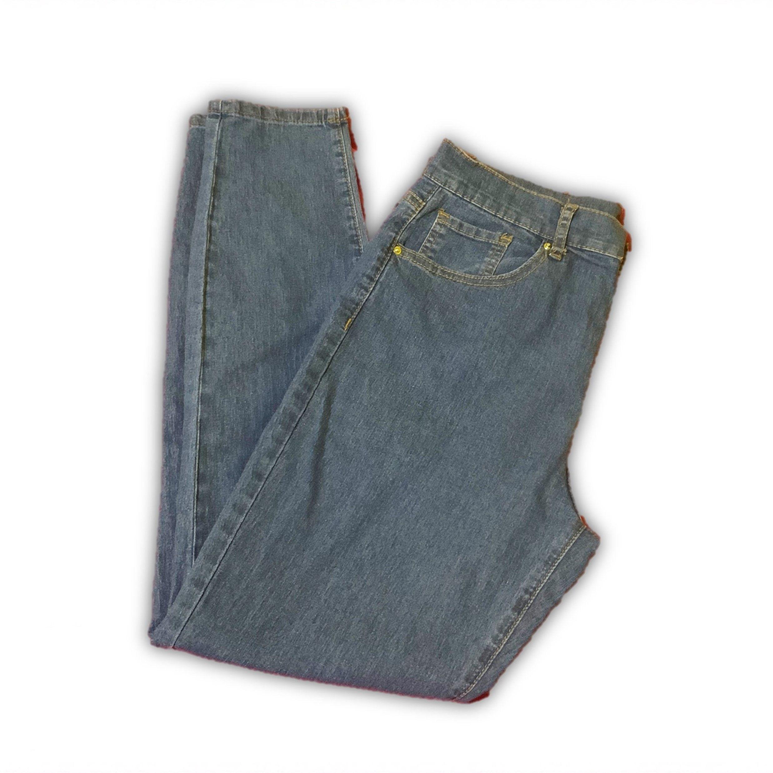 Jeans Azul Talla 28 Forever 21-2