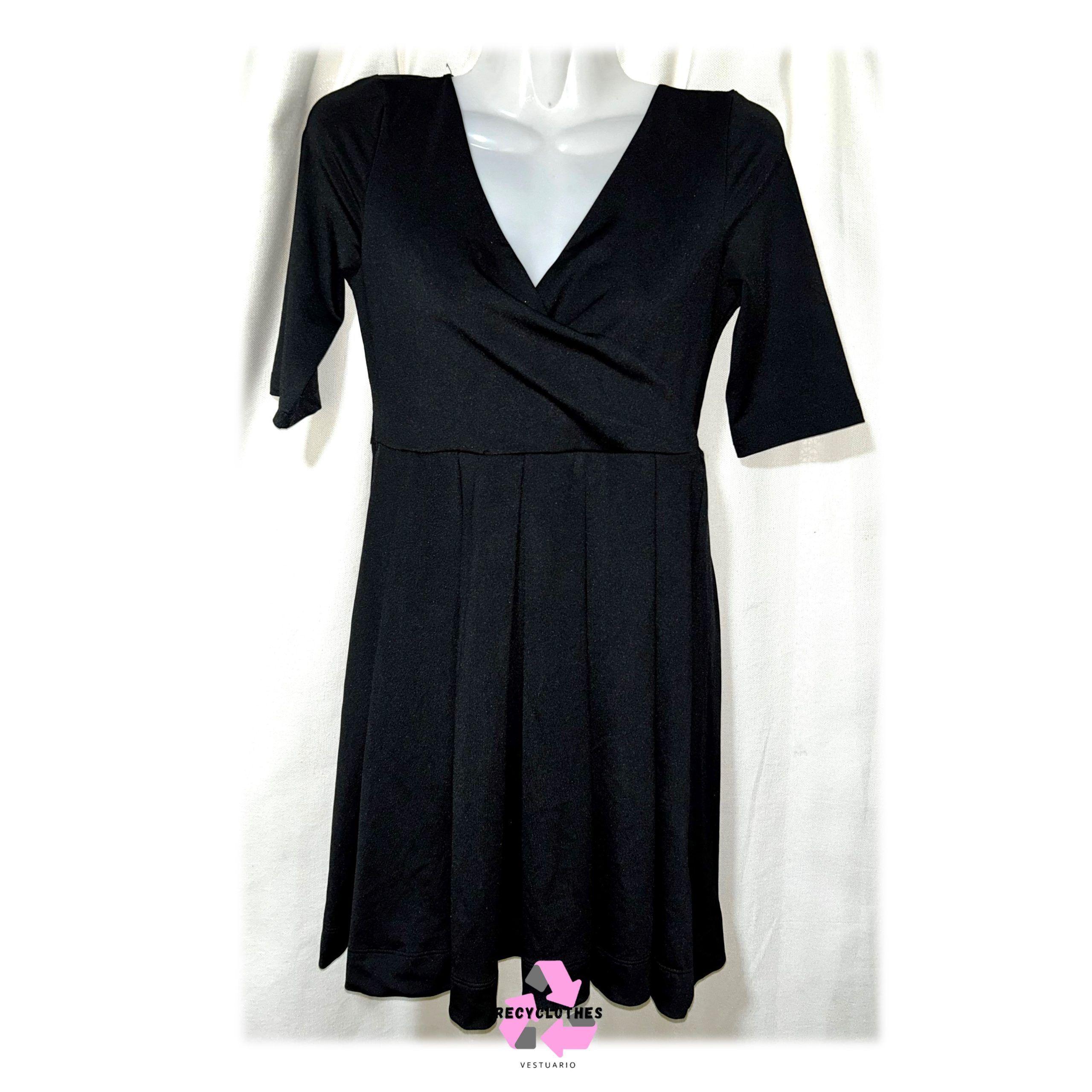Vestido Negro 34 H&M-0