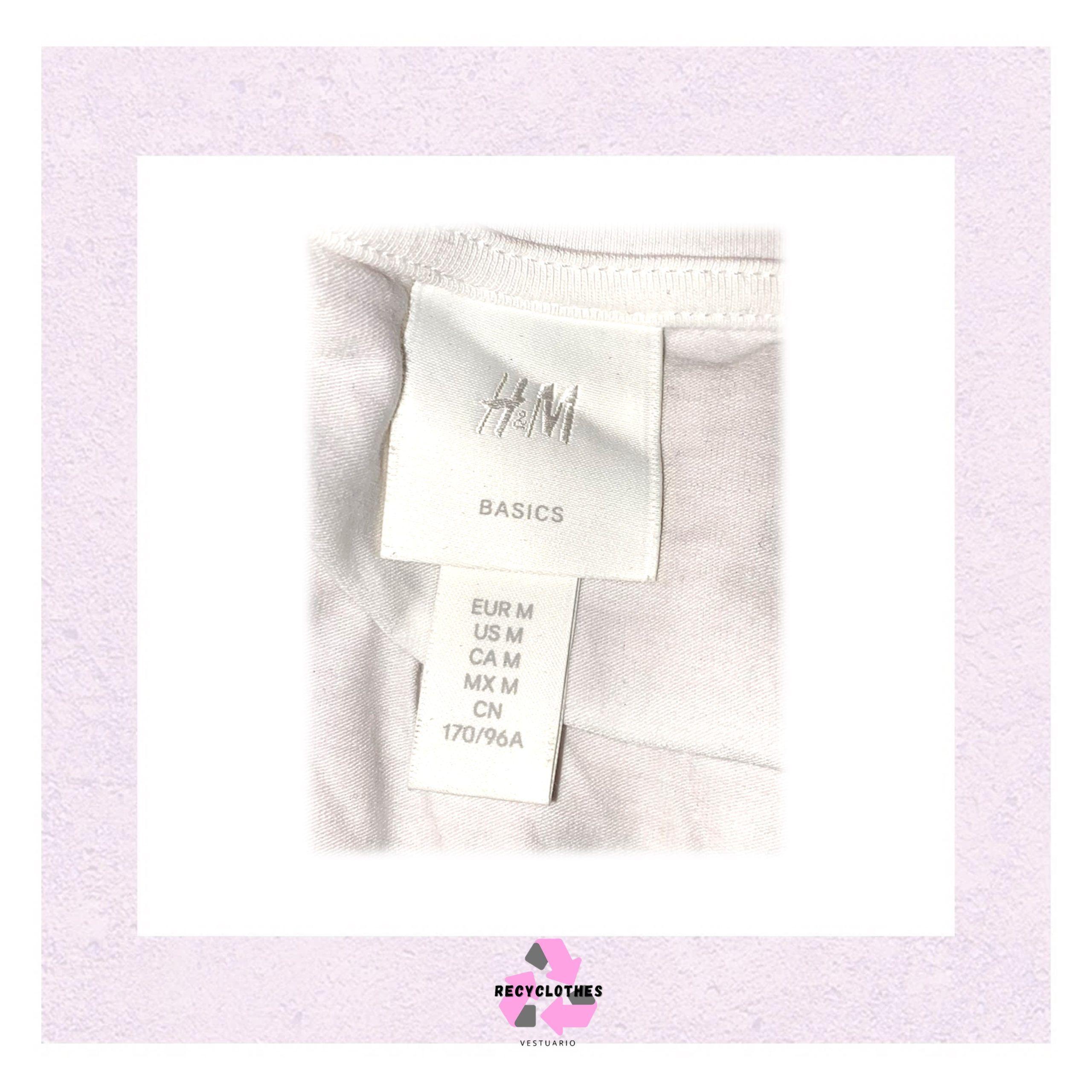 Polera Blanca M H&M-3