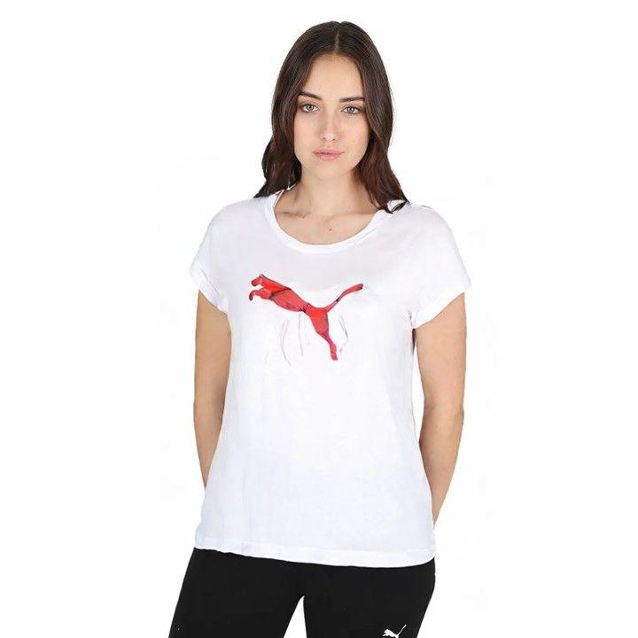 Polera Blanca M Puma-0