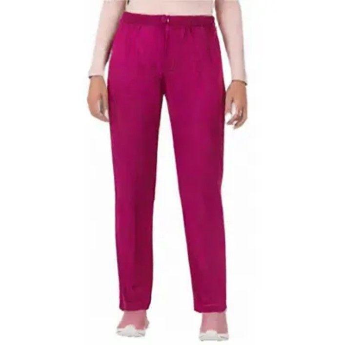 Pantalón Forrado Fucsia-0